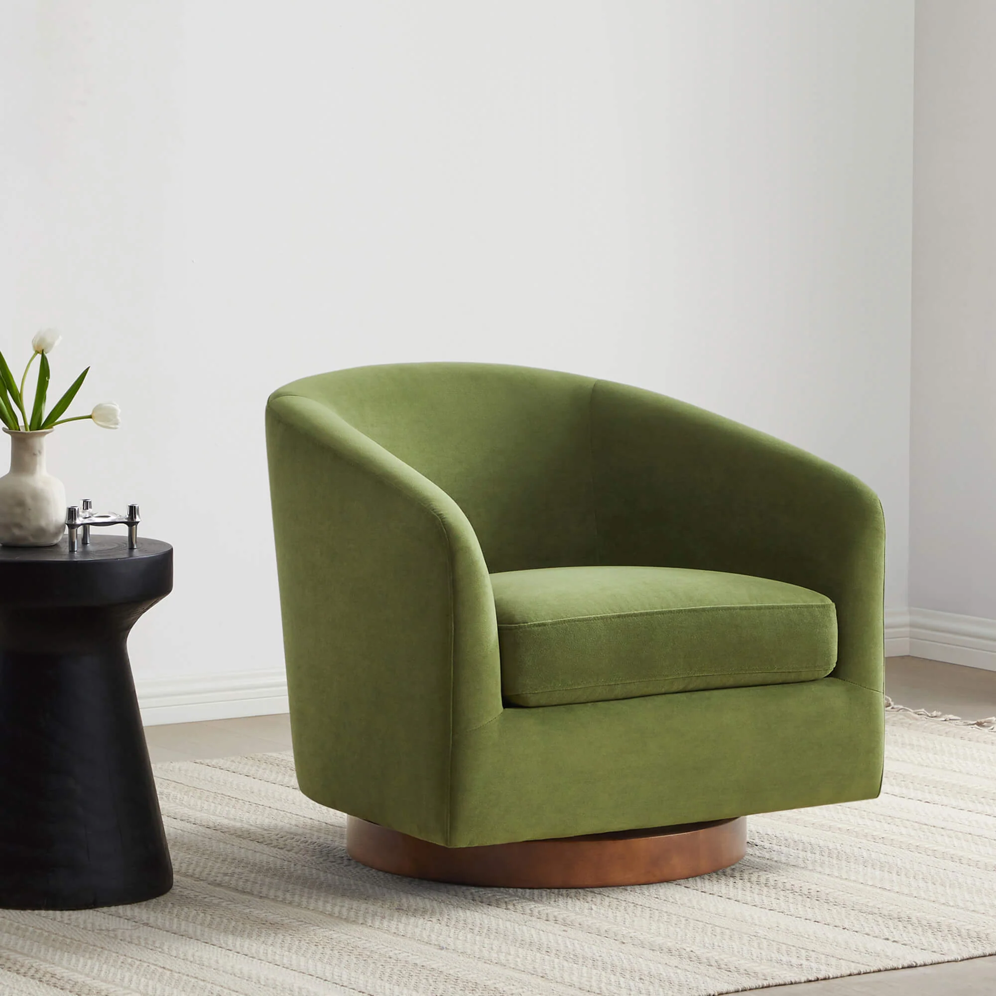 Wren Modern Swivel Accent Chair - Image 58