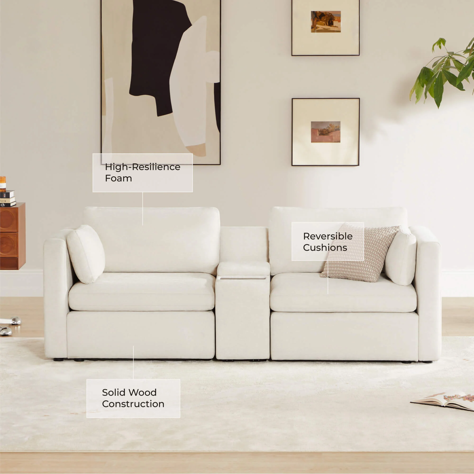 Delaney 2-Seat Modular Sofa - Image 105