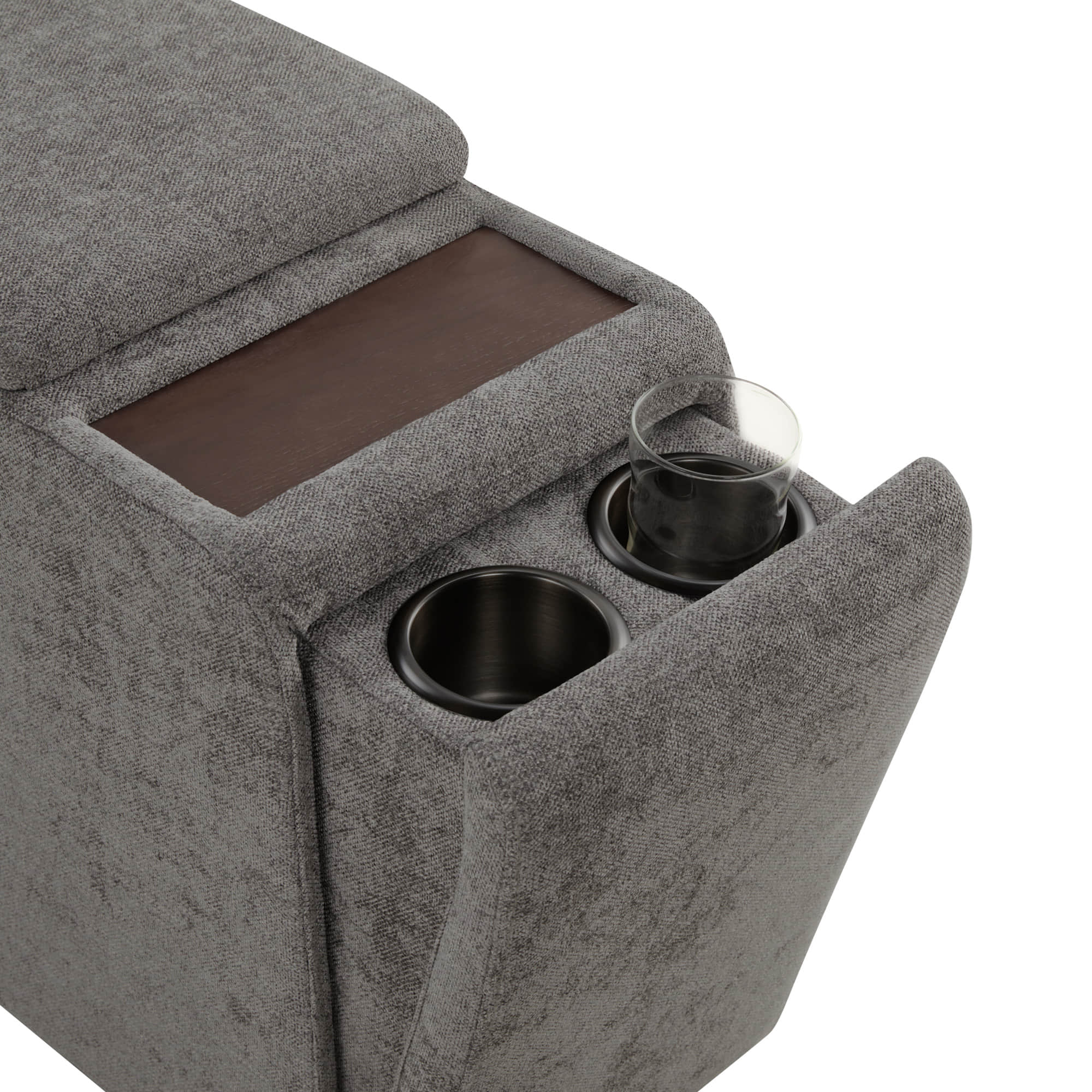 Delaney 5-Seat Modular Sofa Chaise with Storage Ottomans - Image 38