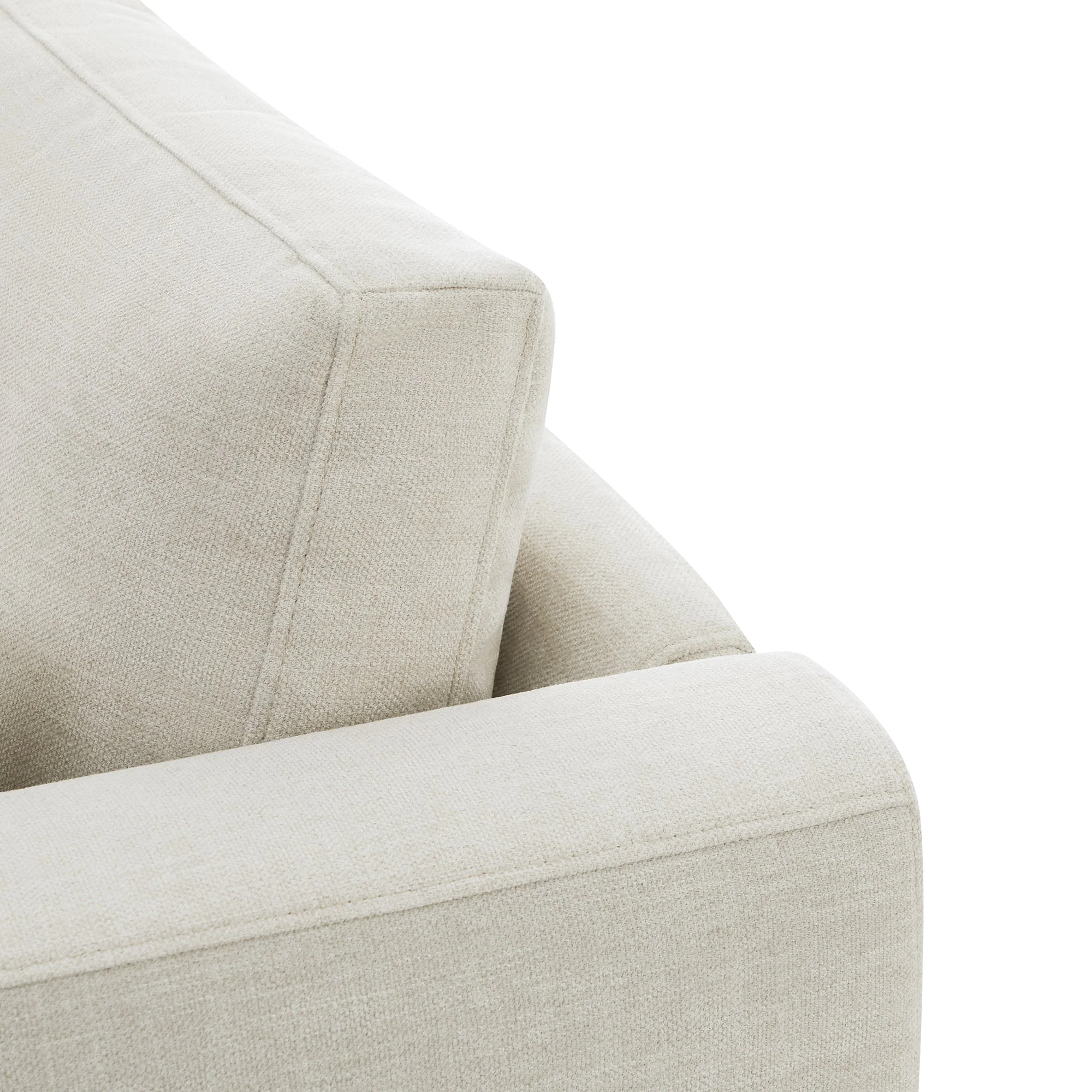 Delaney 4-Seat Modular Sofa Chaise with Storage Ottoman - Image 10