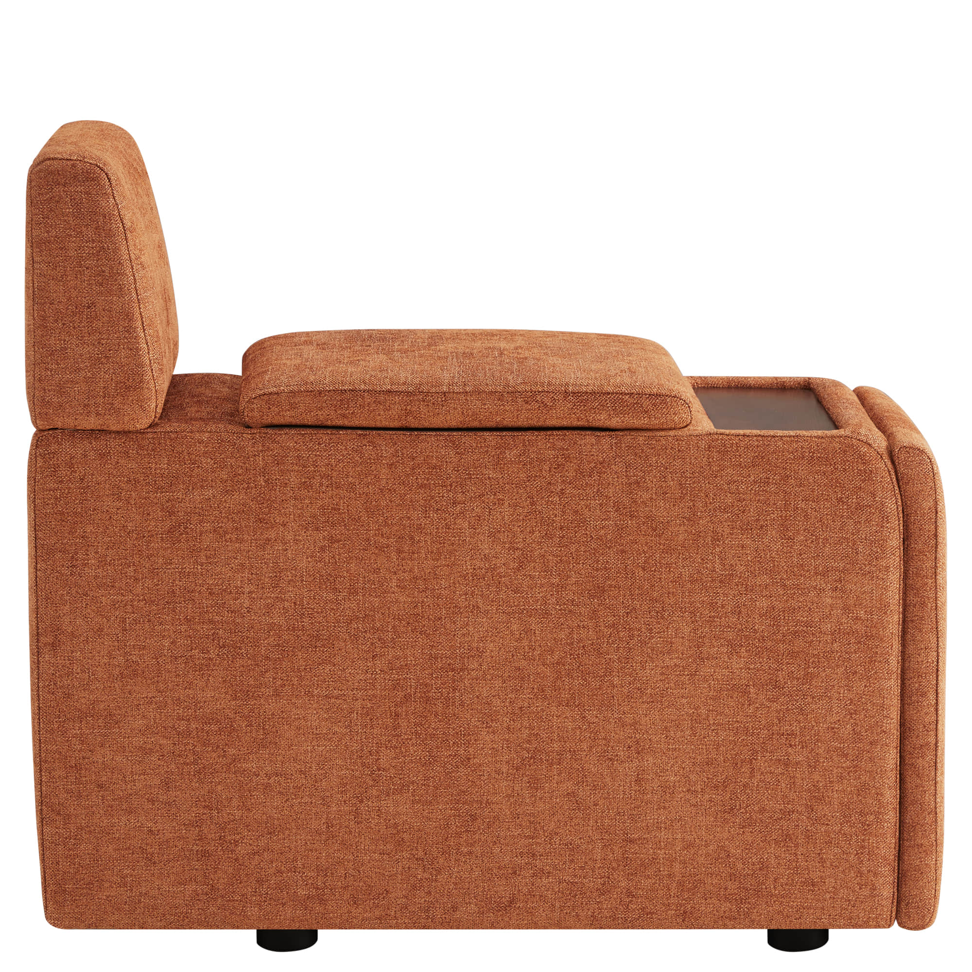 Delaney 4-Seat Modular Sofa Chaise with Storage Ottoman - Image 44