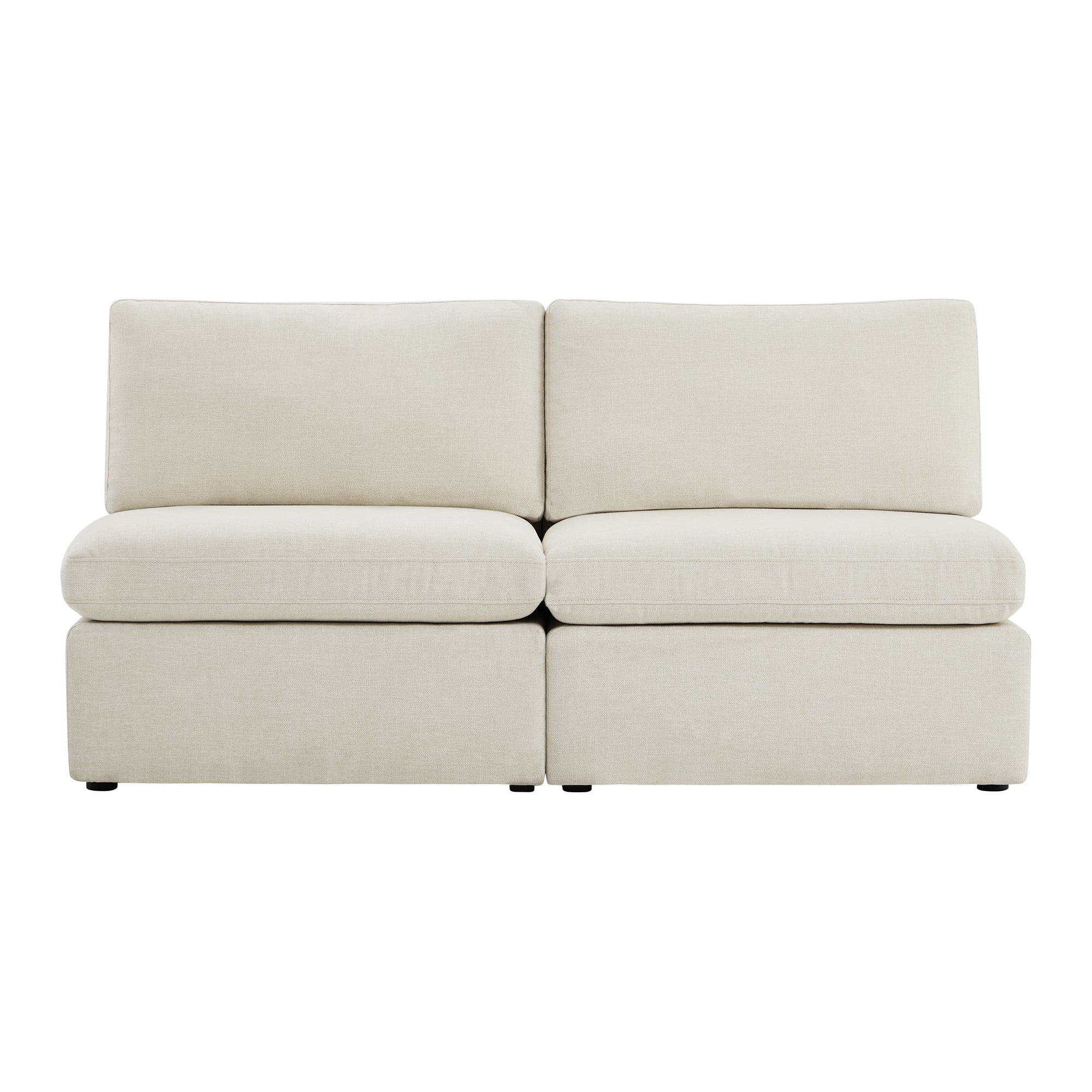 Delaney Modular Armless Chair / 2-Seat Armless Sofa - Image 3