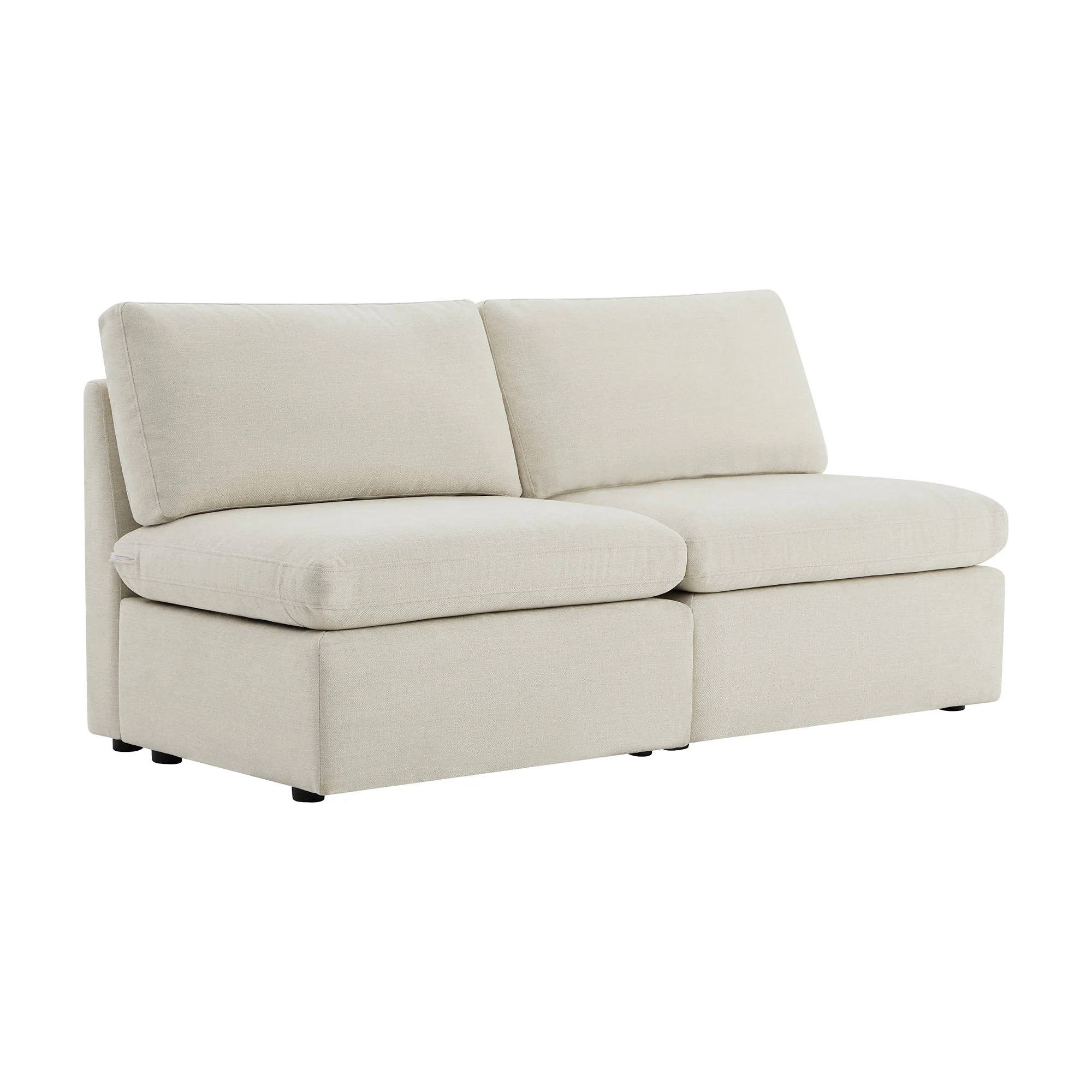 Delaney Modular Armless Chair / 2-Seat Armless Sofa - Image 4
