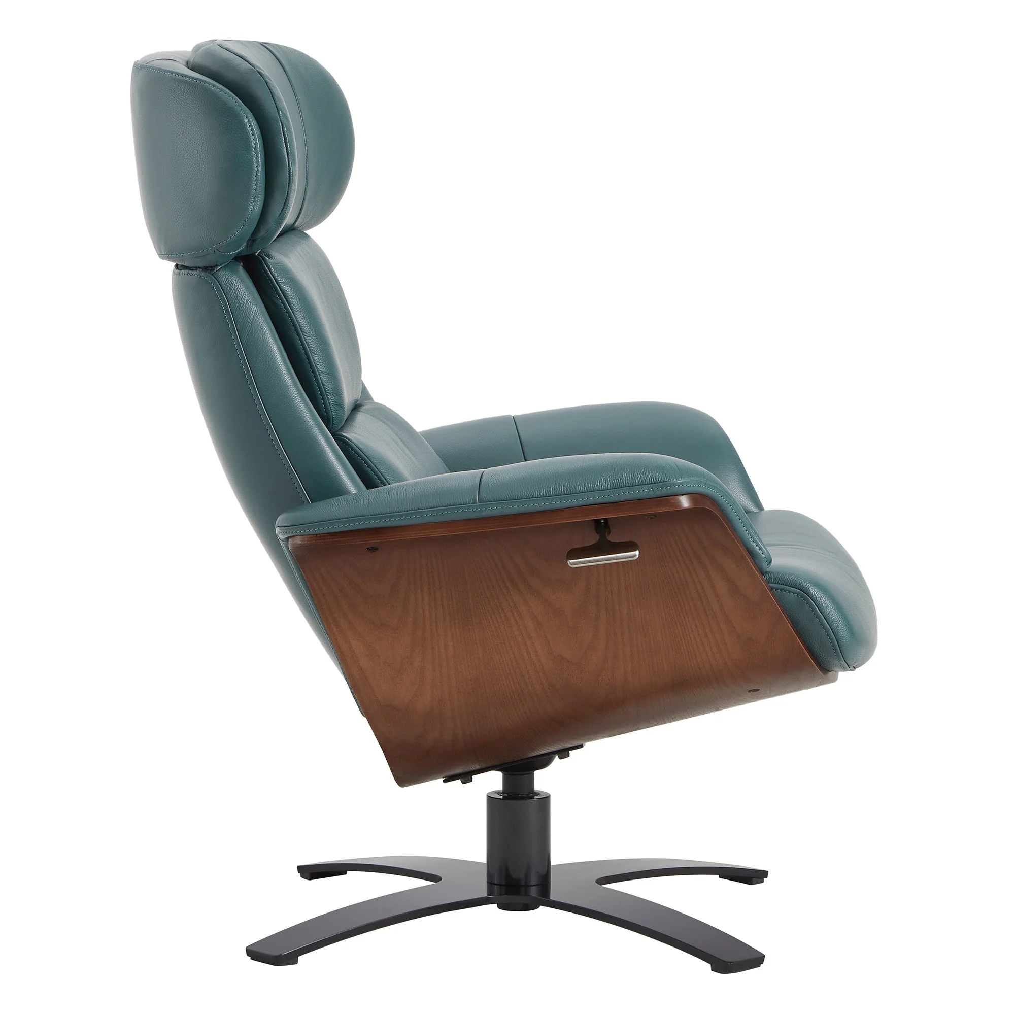 Elvin Leather Recliner & Ottoman - Image 15