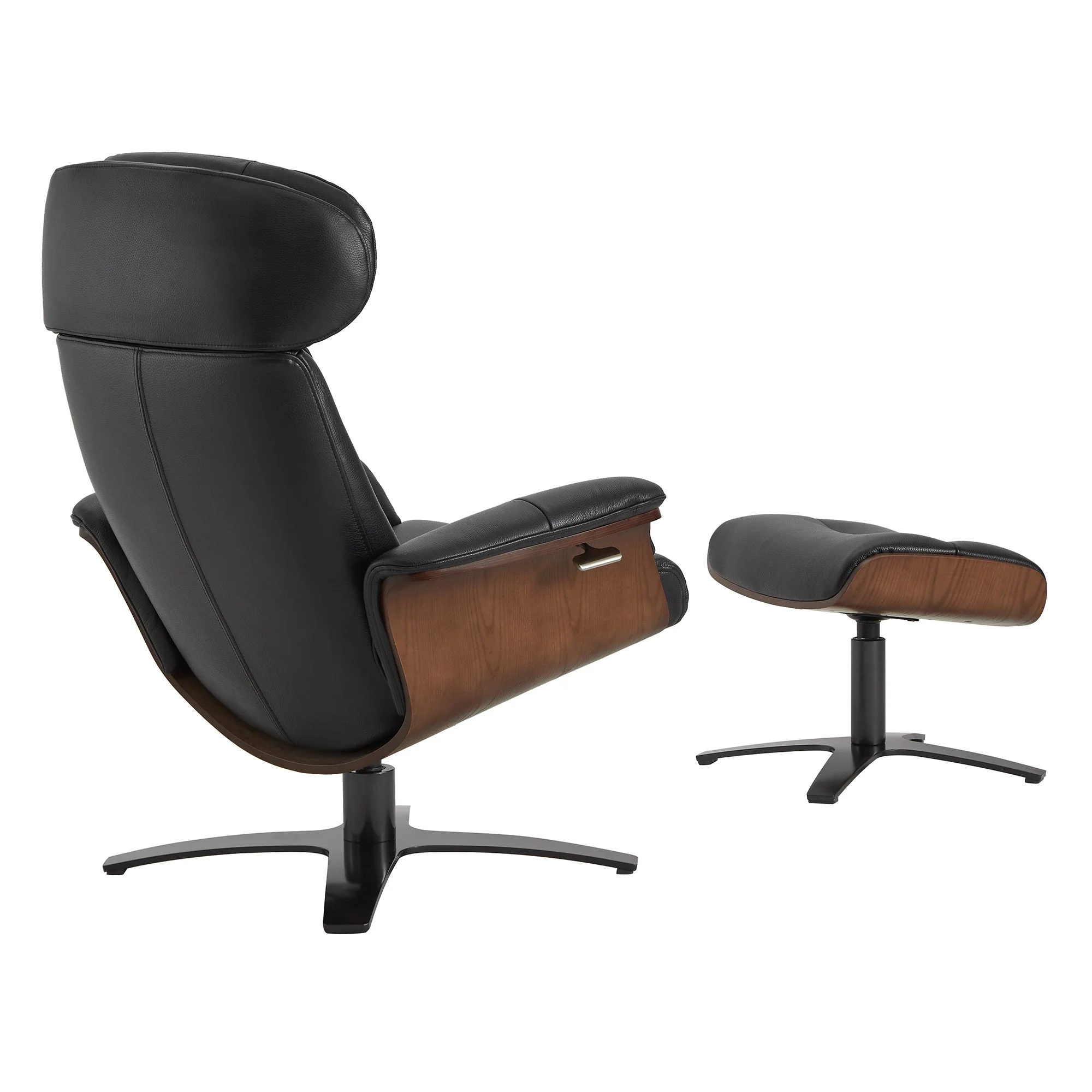 Elvin Leather Recliner & Ottoman - Image 27