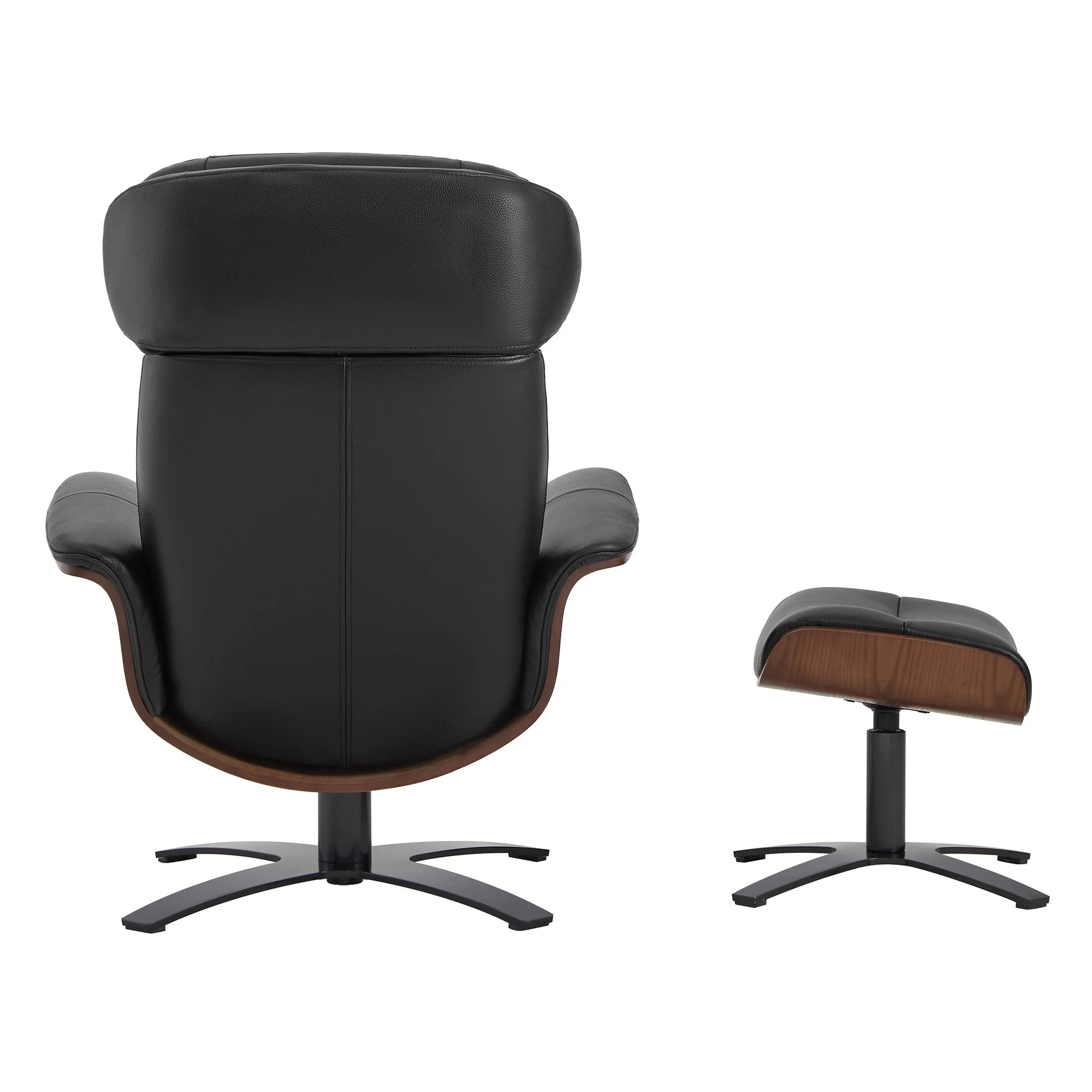 Elvin Leather Recliner & Ottoman - Image 28