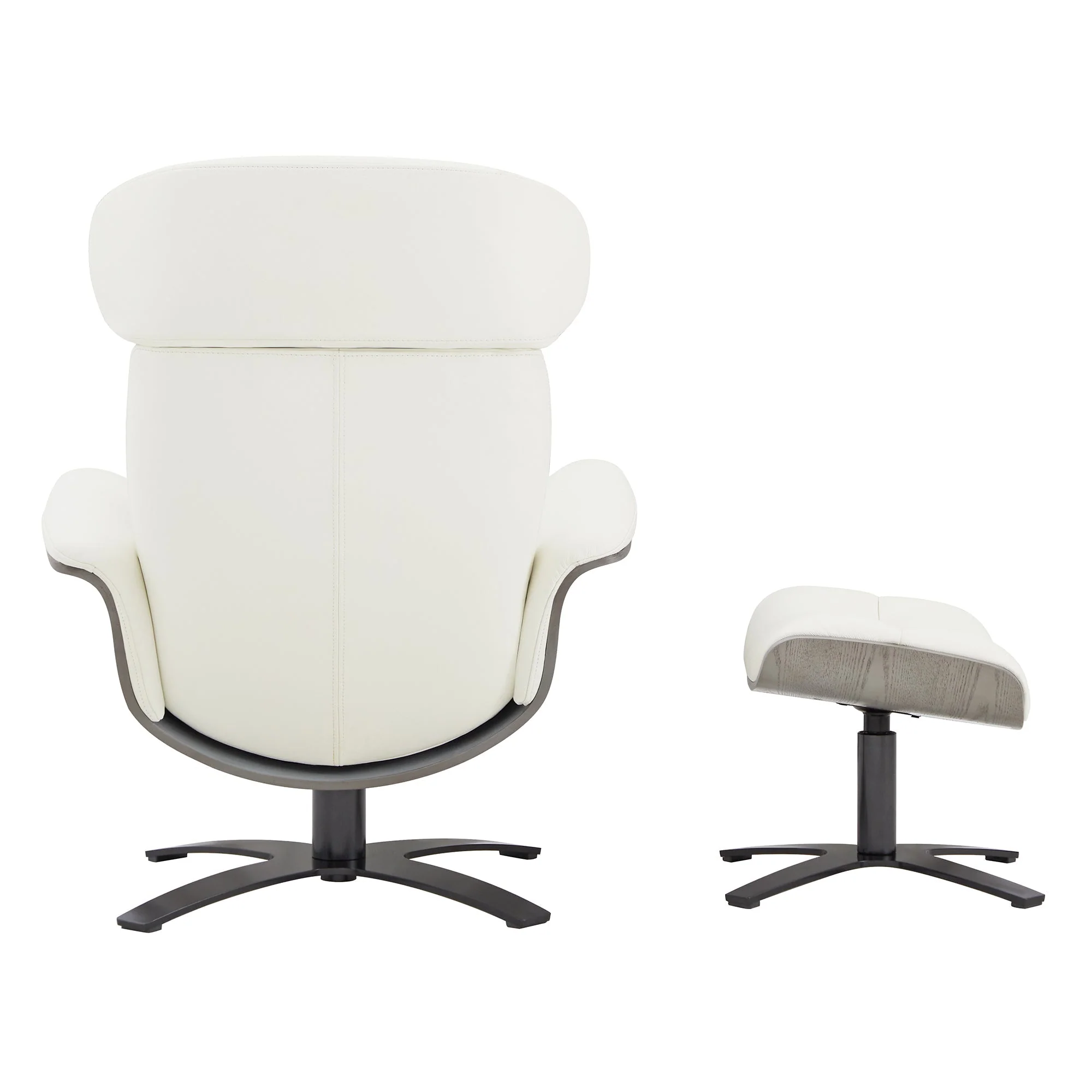 Elvin Leather Recliner & Ottoman - Image 38
