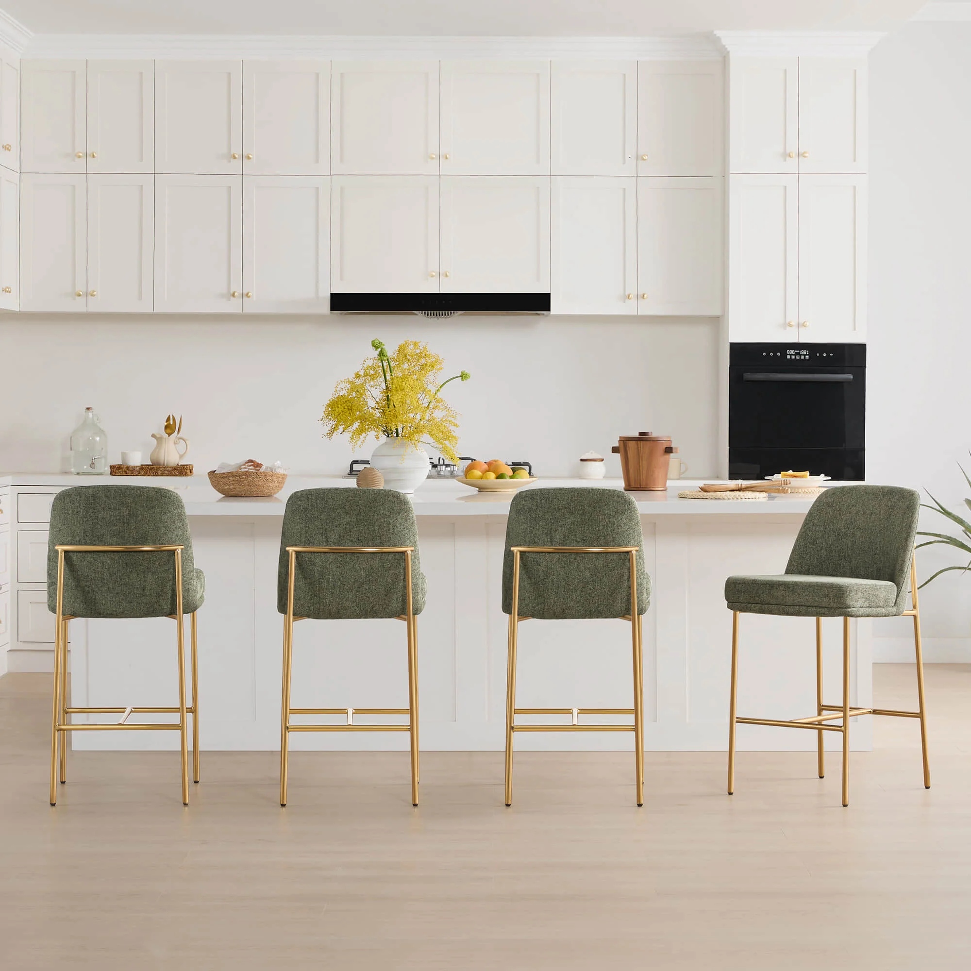 Golda Counter Stools with Metal Base - Image 58