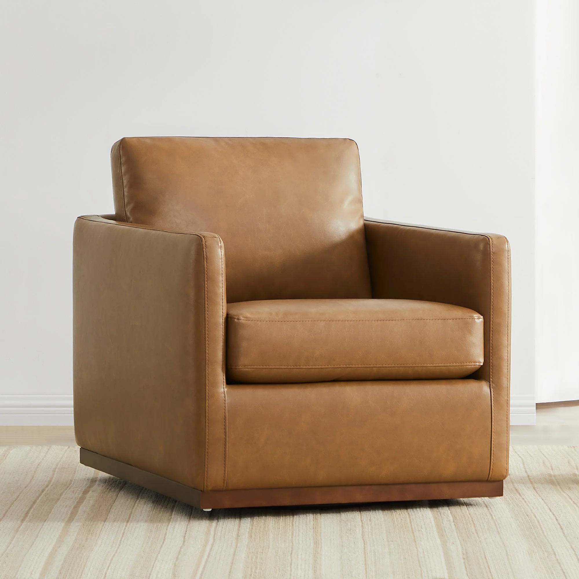 Henry Modern Swivel Accent Chair - Image 20
