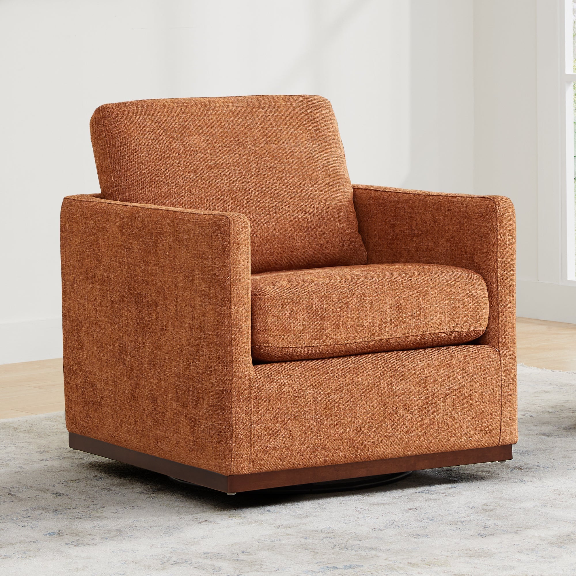 Henry Modern Swivel Accent Chair - Image 64