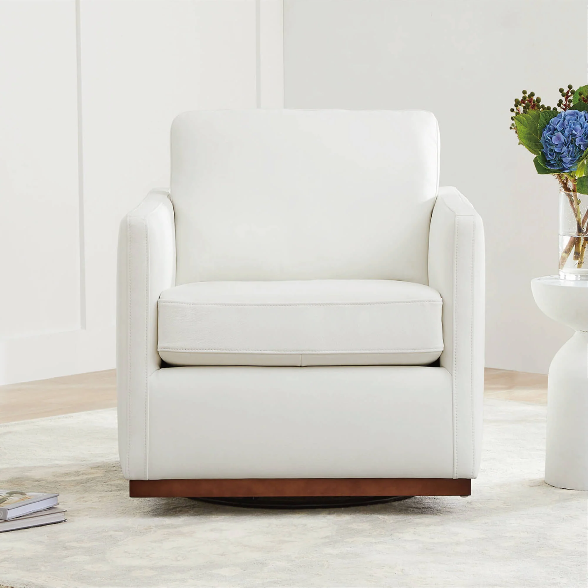 Henry Modern Swivel Accent Chair - Image 83