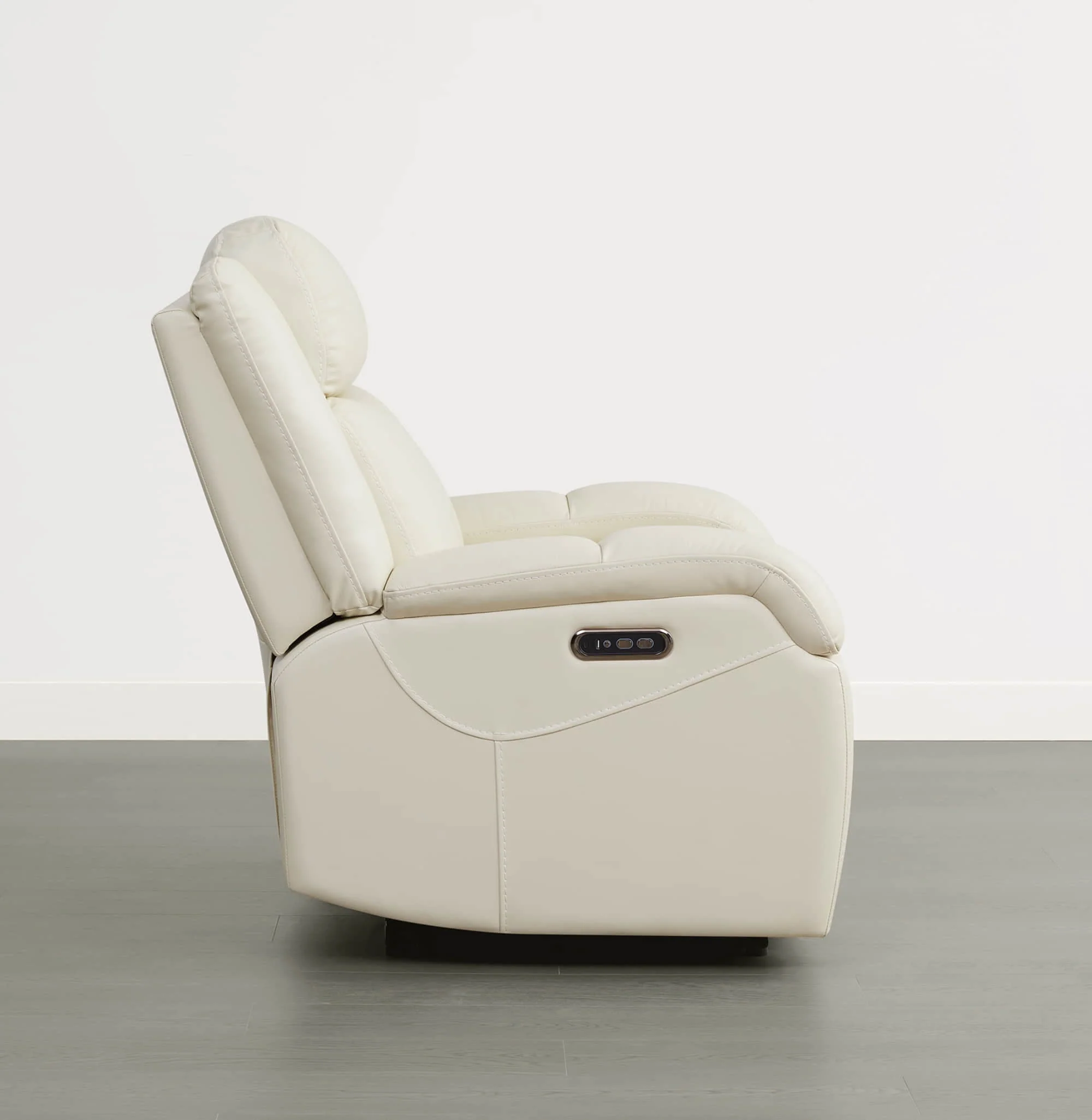 Isaac Genuine Leather Wall Hugger Power Recliner with Power Headrest - Image 66