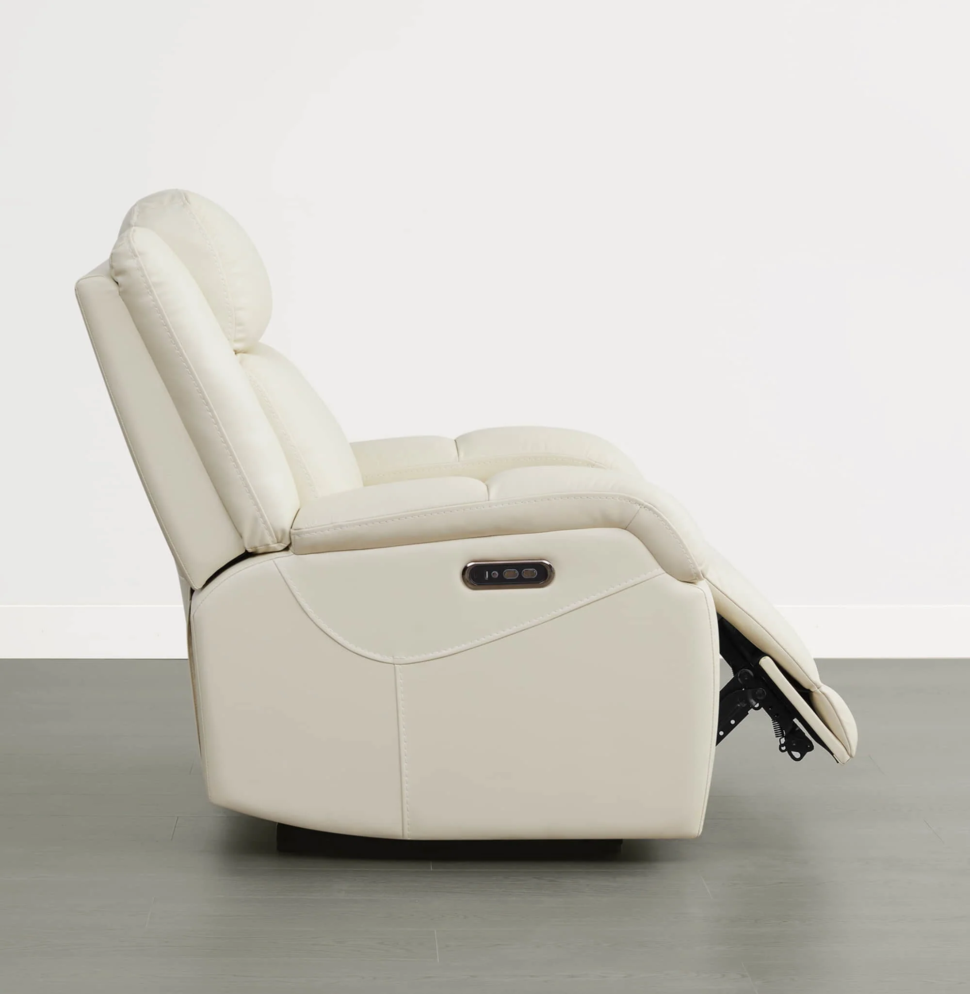 Isaac Genuine Leather Wall Hugger Power Recliner with Power Headrest - Image 67