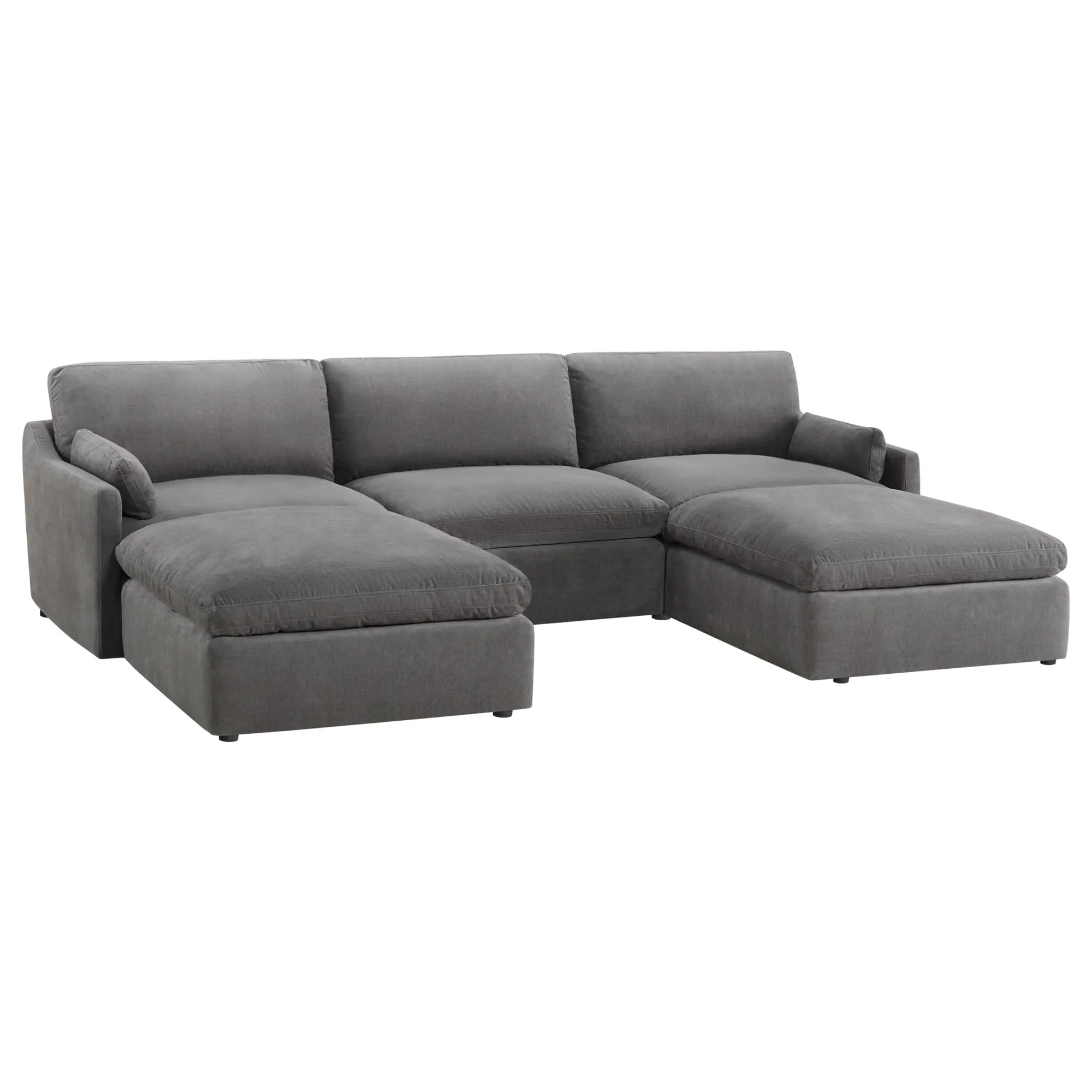 Kenna Modular 5 Seat Sofa-Chaise Sectional - Image 15