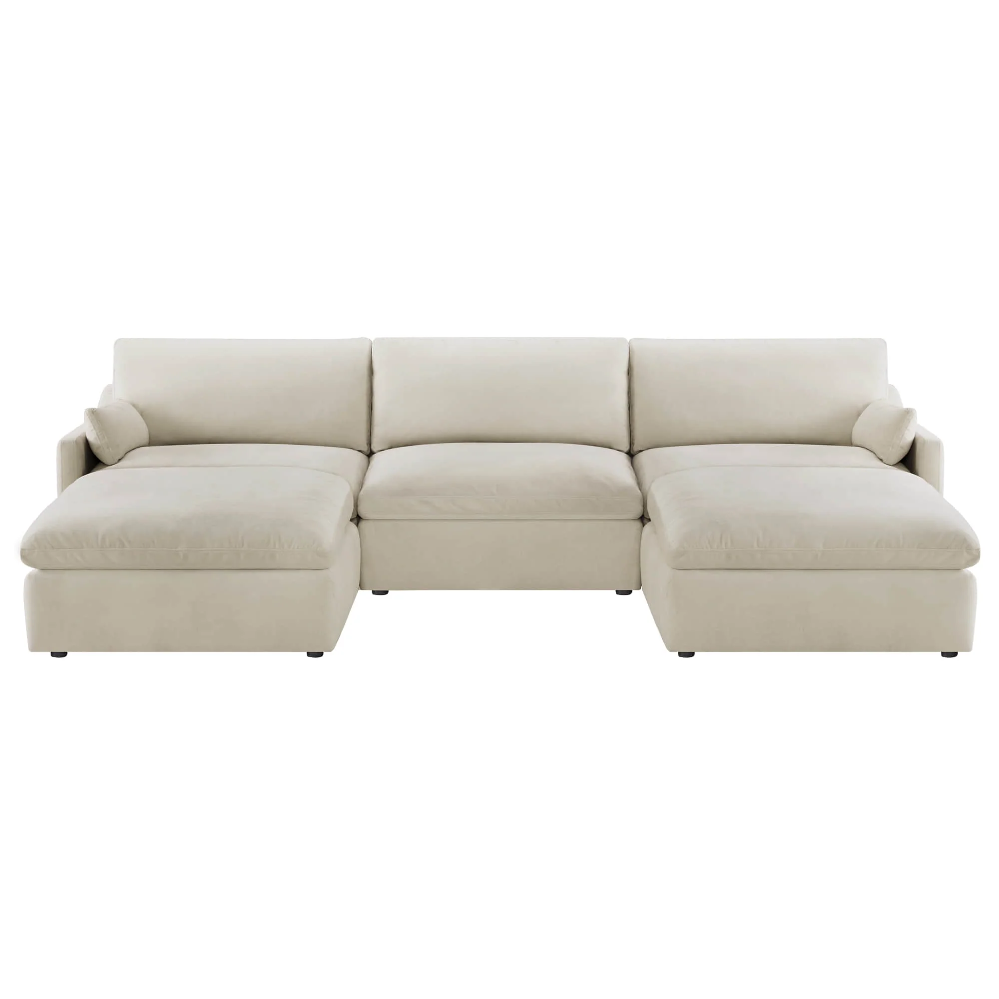 Kenna Modular 5 Seat Sofa-Chaise Sectional - Image 5