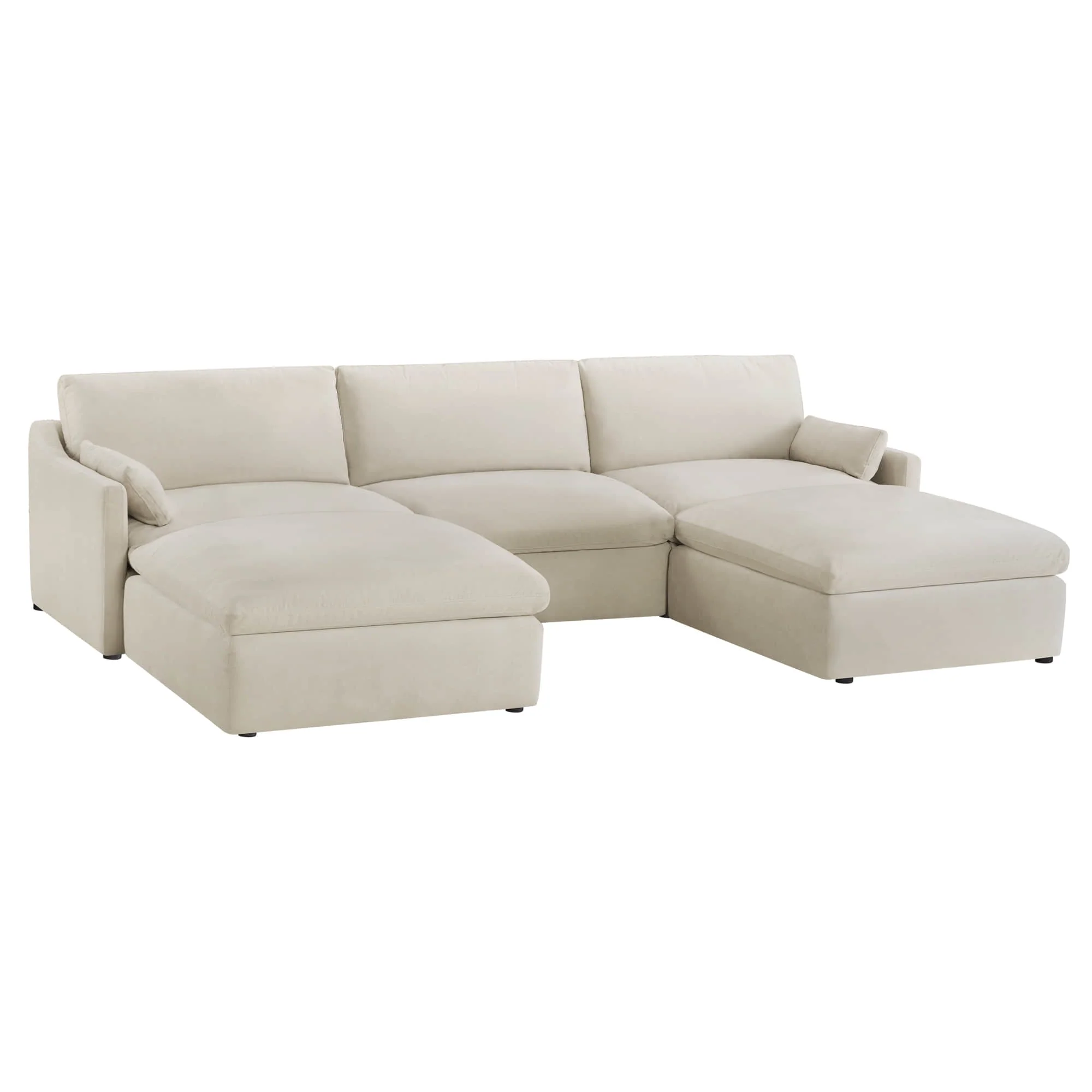 Kenna Modular 5 Seat Sofa-Chaise Sectional - Image 6