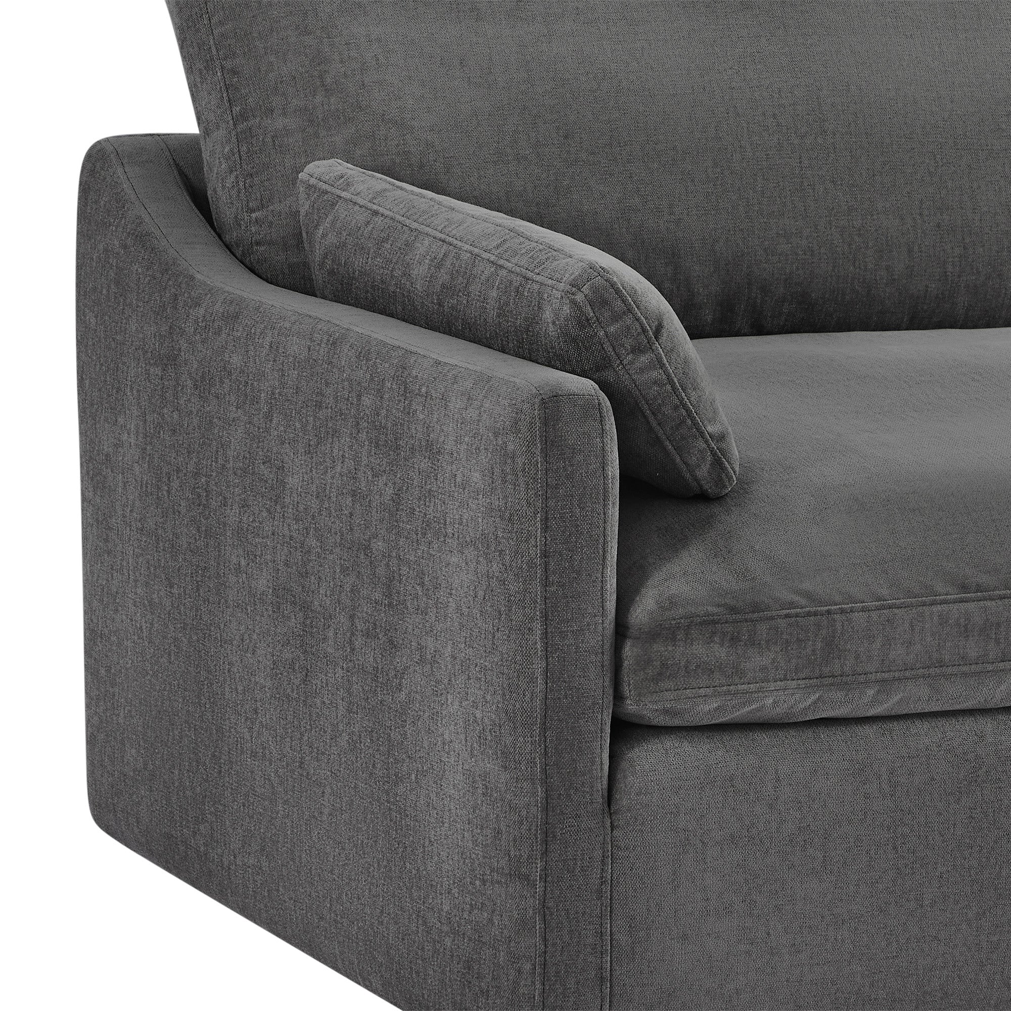 Kenna Modular 5 Seat Sofa-Chaise Sectional - Image 7