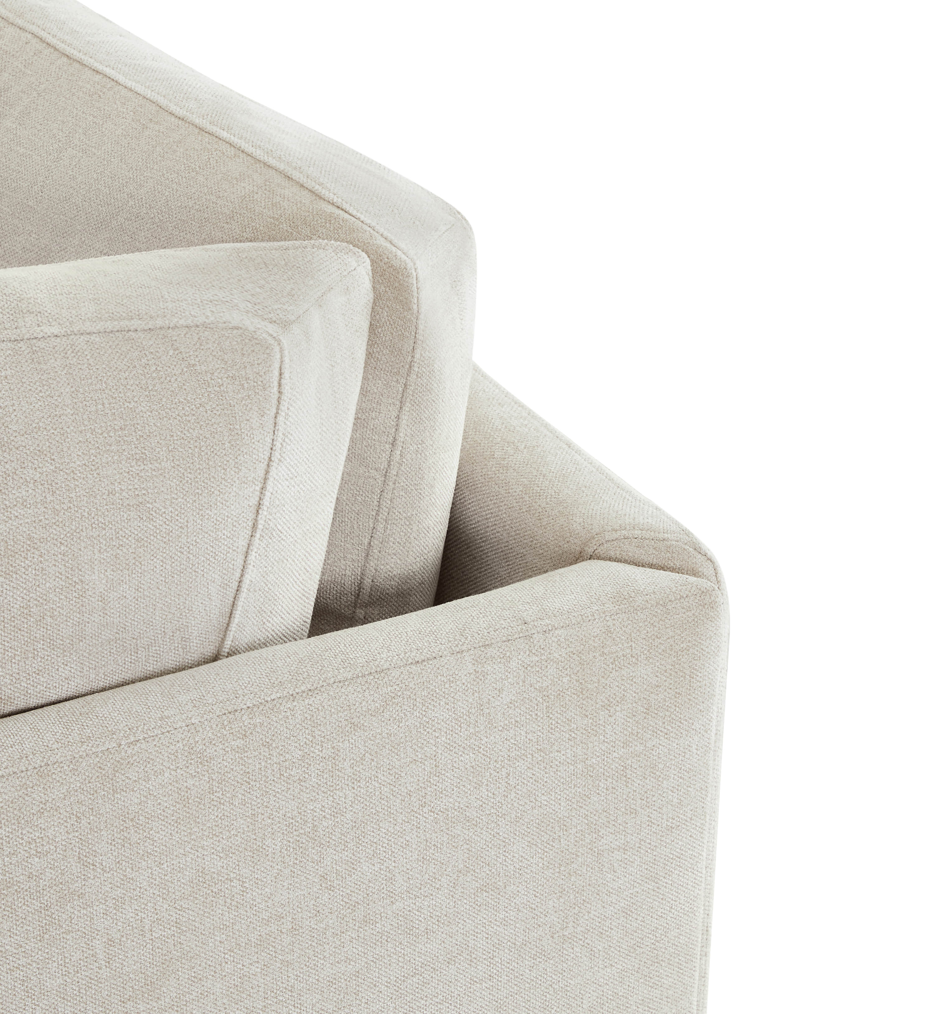 Liam 3-Piece Overstuffed Feather Wood Base Sectional Sofa - Image 24