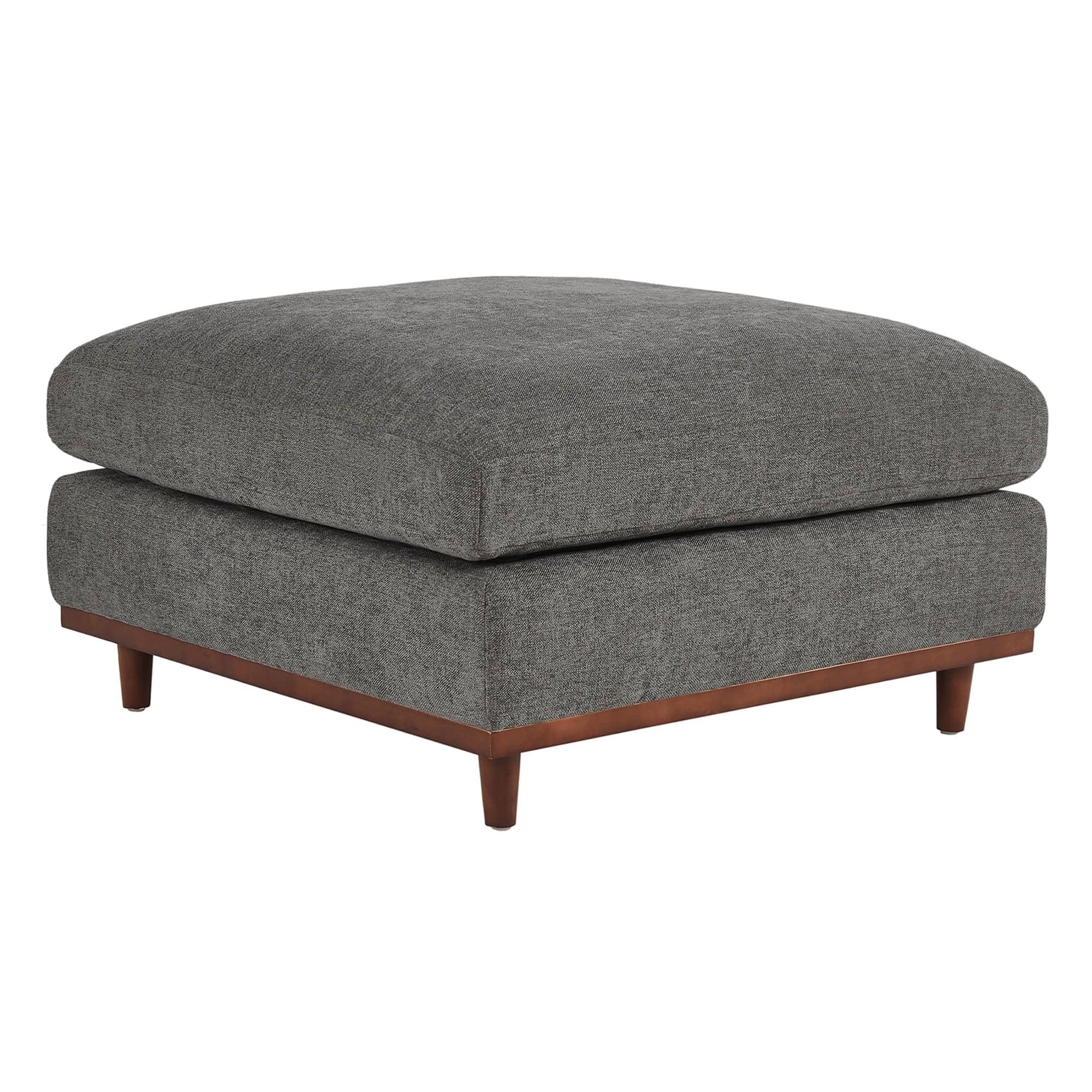 Liam 3-Piece Overstuffed Feather Wood Base Sectional Sofa - Image 30