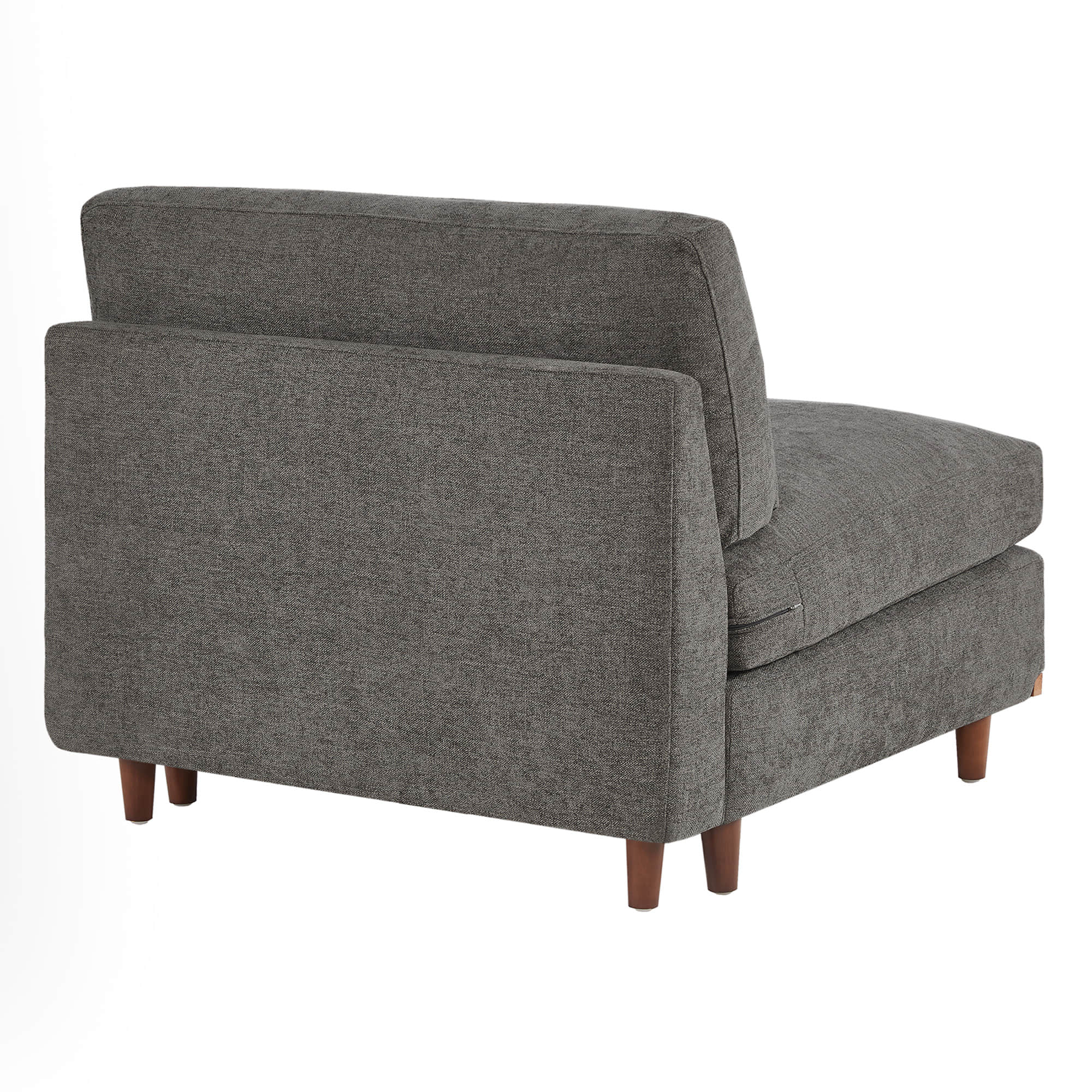 Liam 3-Piece Overstuffed Feather Wood Base Sectional Sofa - Image 41