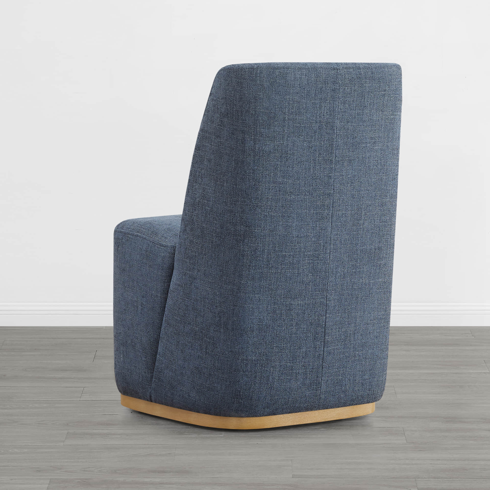 Lilibet Wingback Rolling Dining Chair With Casters - Image 10