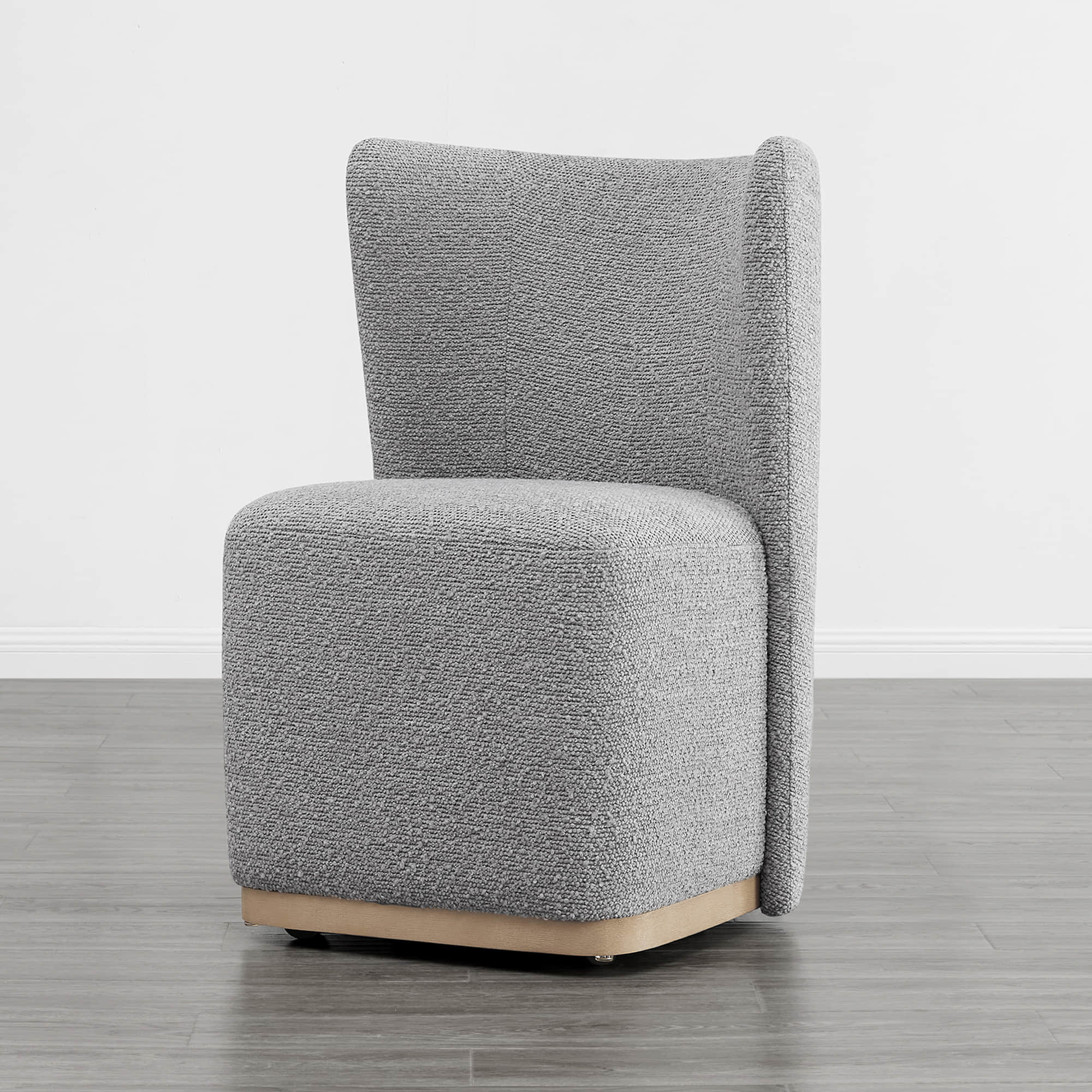 Lilibet Wingback Rolling Dining Chair With Casters - Image 52