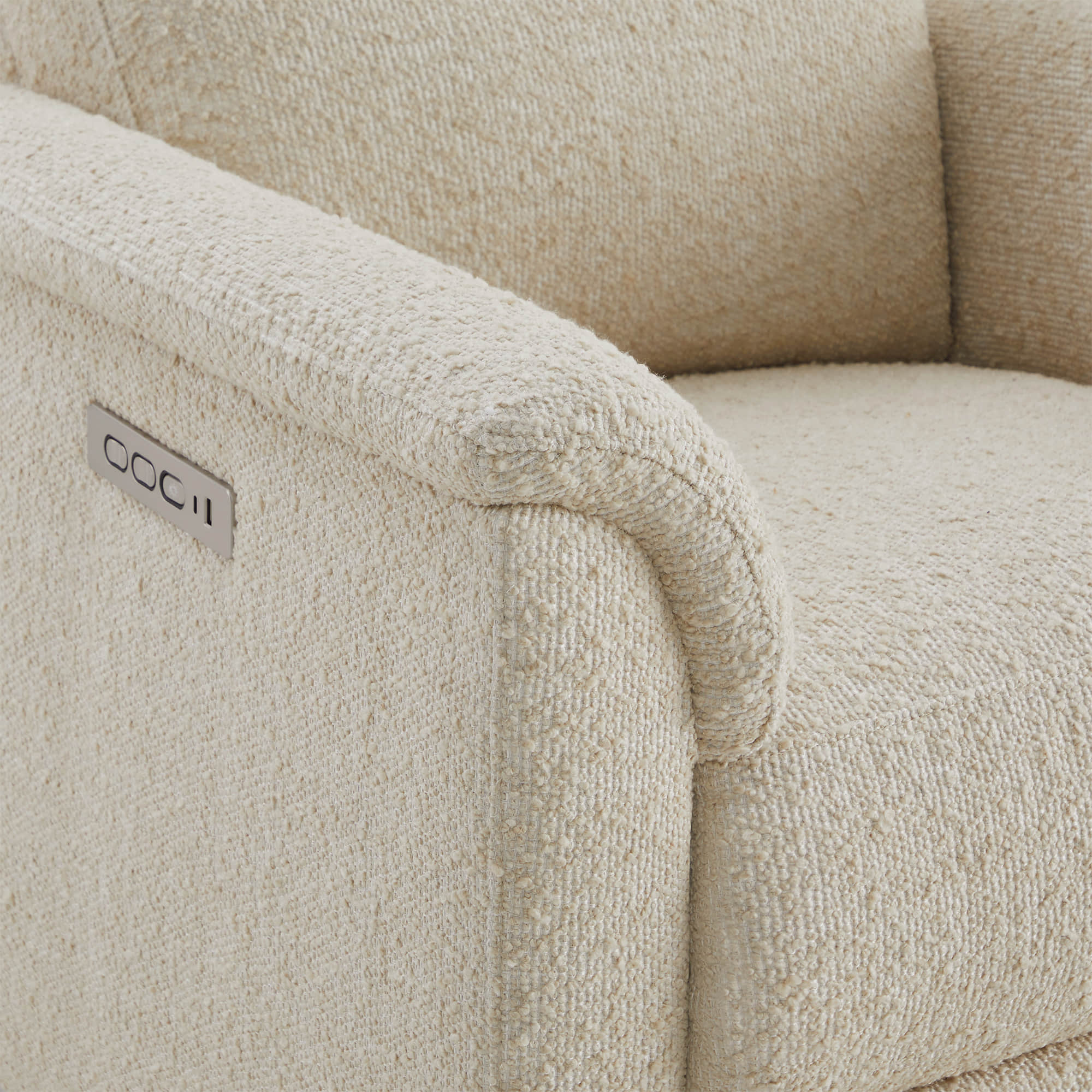 Lulla Power Swivel Nursery Glider Recliner with Power Headrest and Nightlight - Image 12