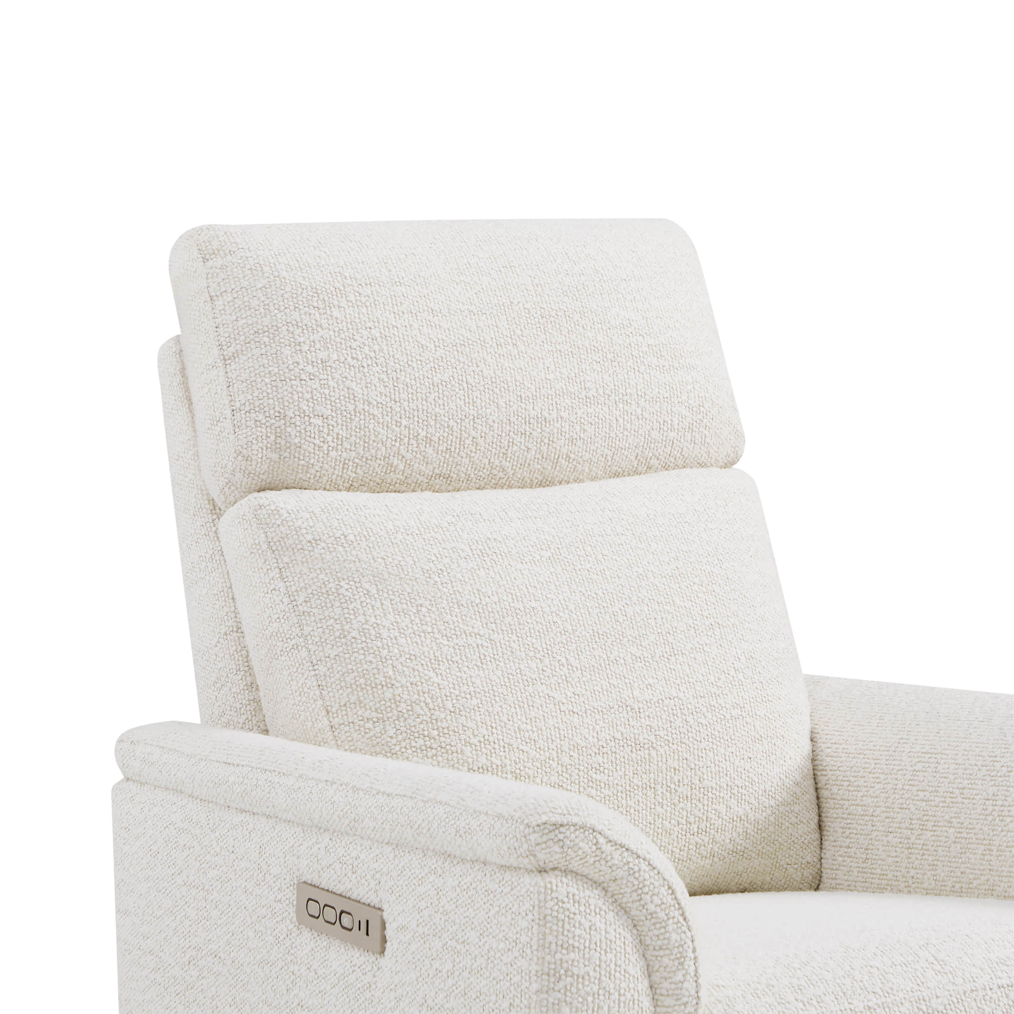 Lulla Power Swivel Nursery Glider Recliner with Power Headrest and Nightlight - Image 26