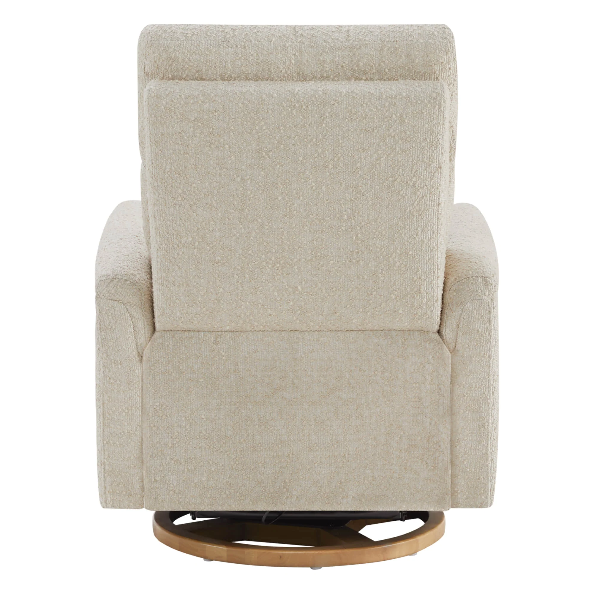 Lulla Power Swivel Nursery Glider Recliner with Power Headrest and Nightlight - Image 8