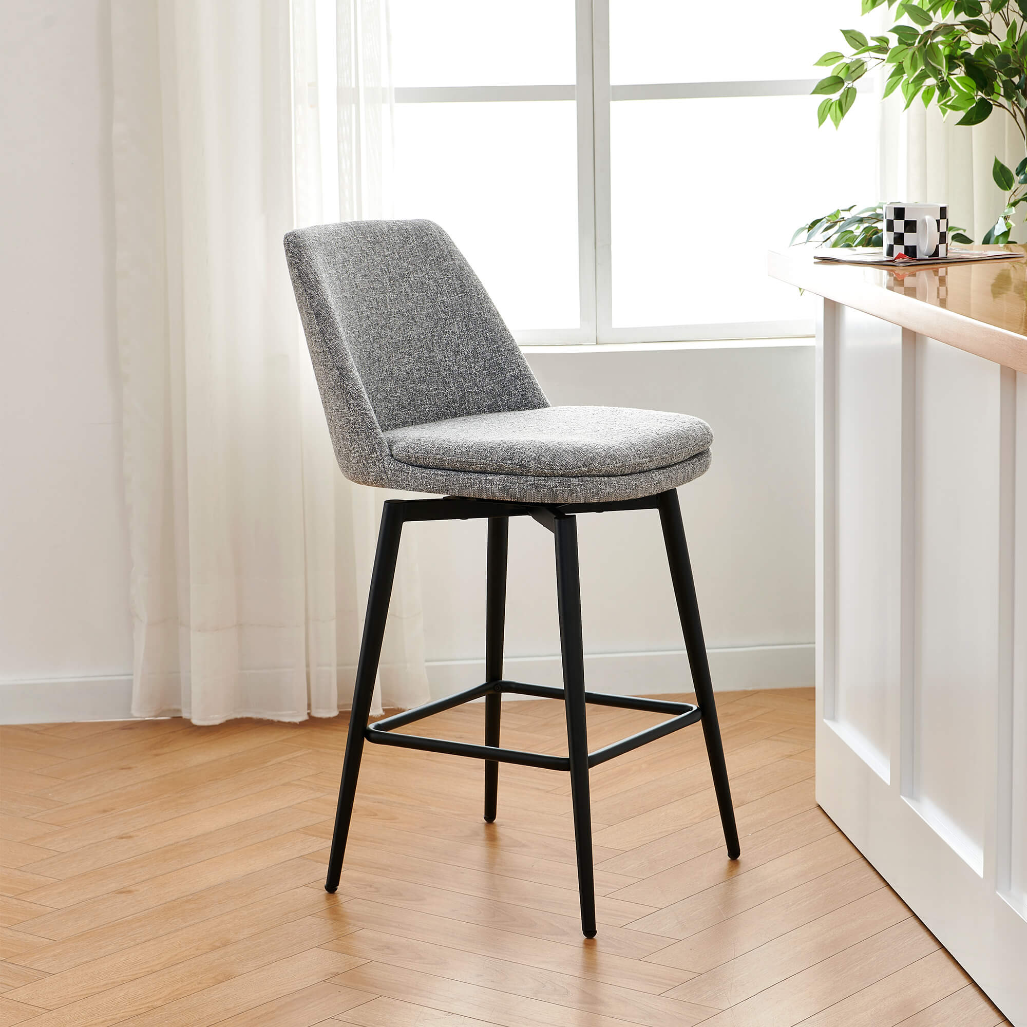 Eli Swivel Bar & Counter Stool - Image 22