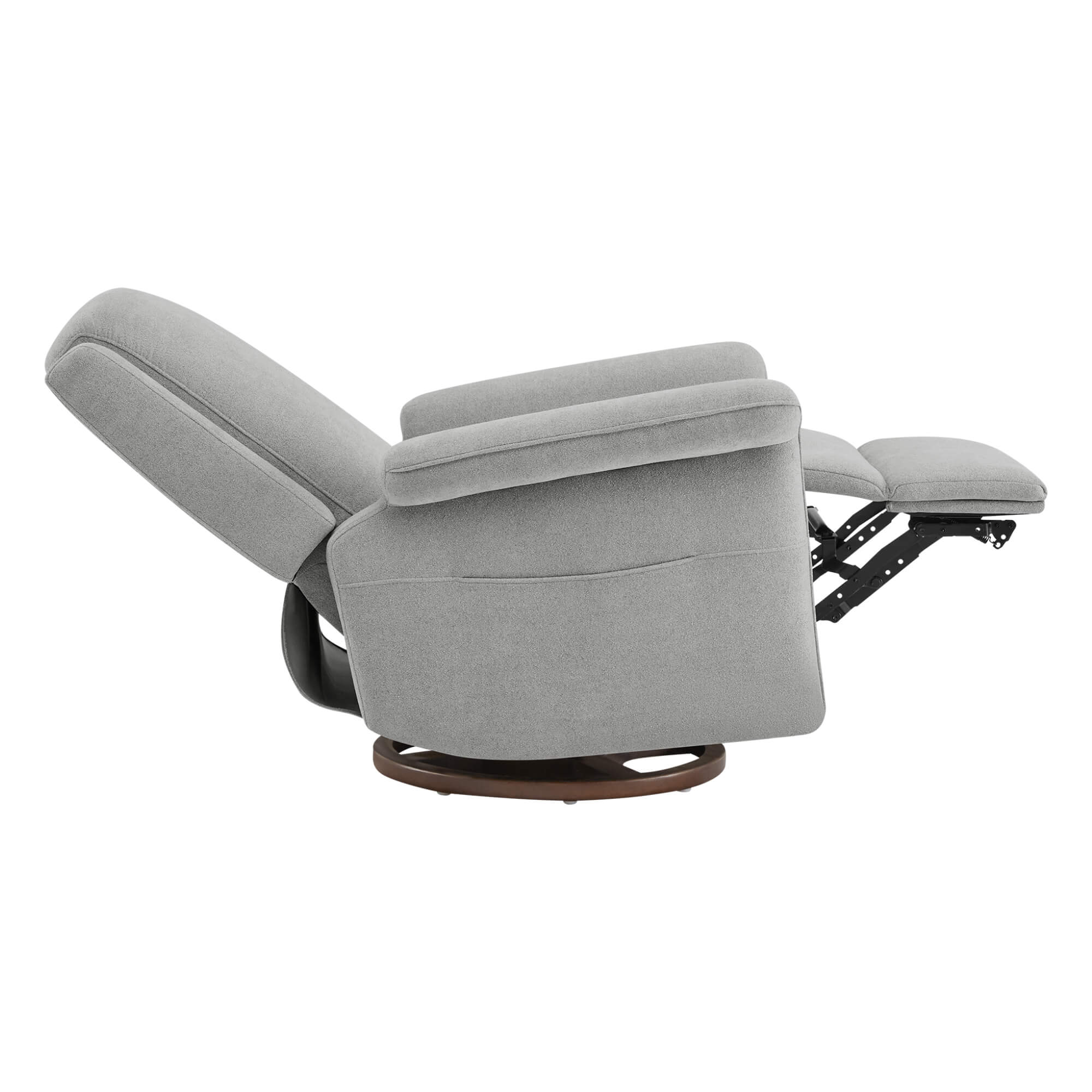 Mila Power Swivel Nursery Glider Recliner - Image 18