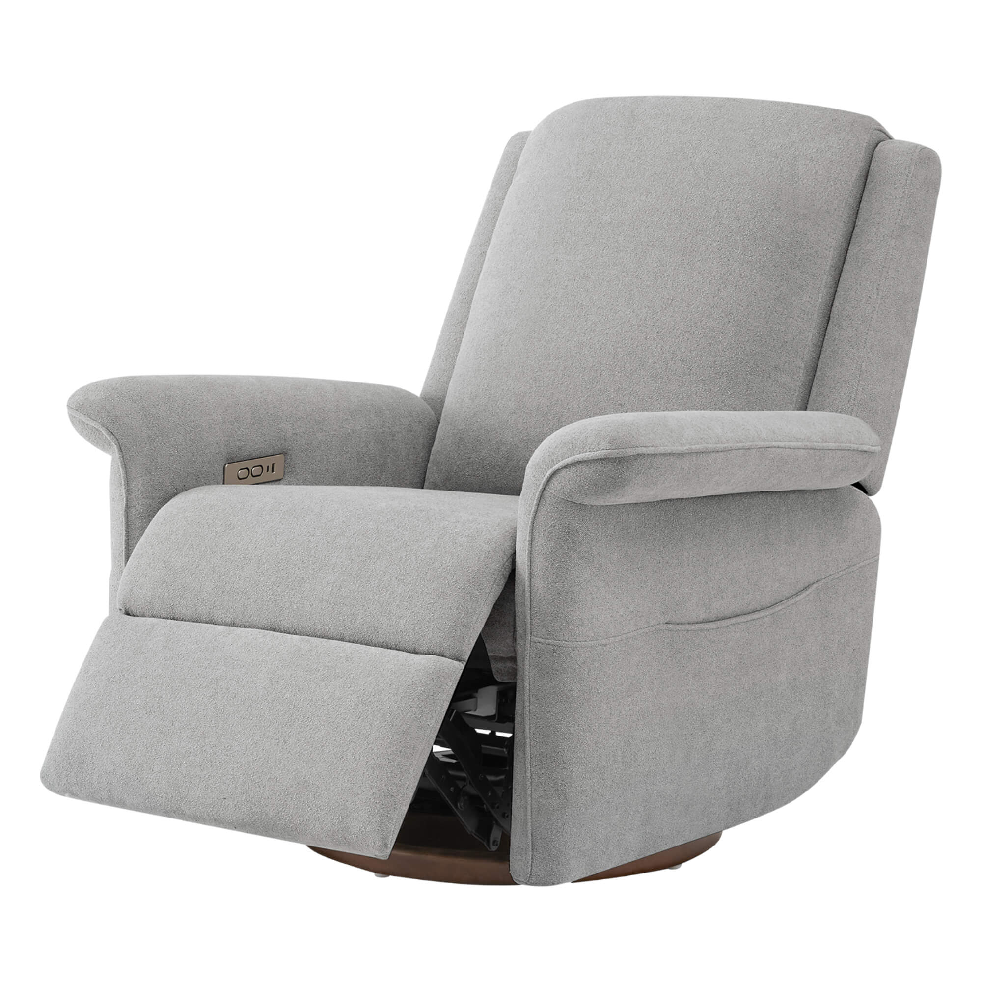Mila Power Swivel Nursery Glider Recliner - Image 27