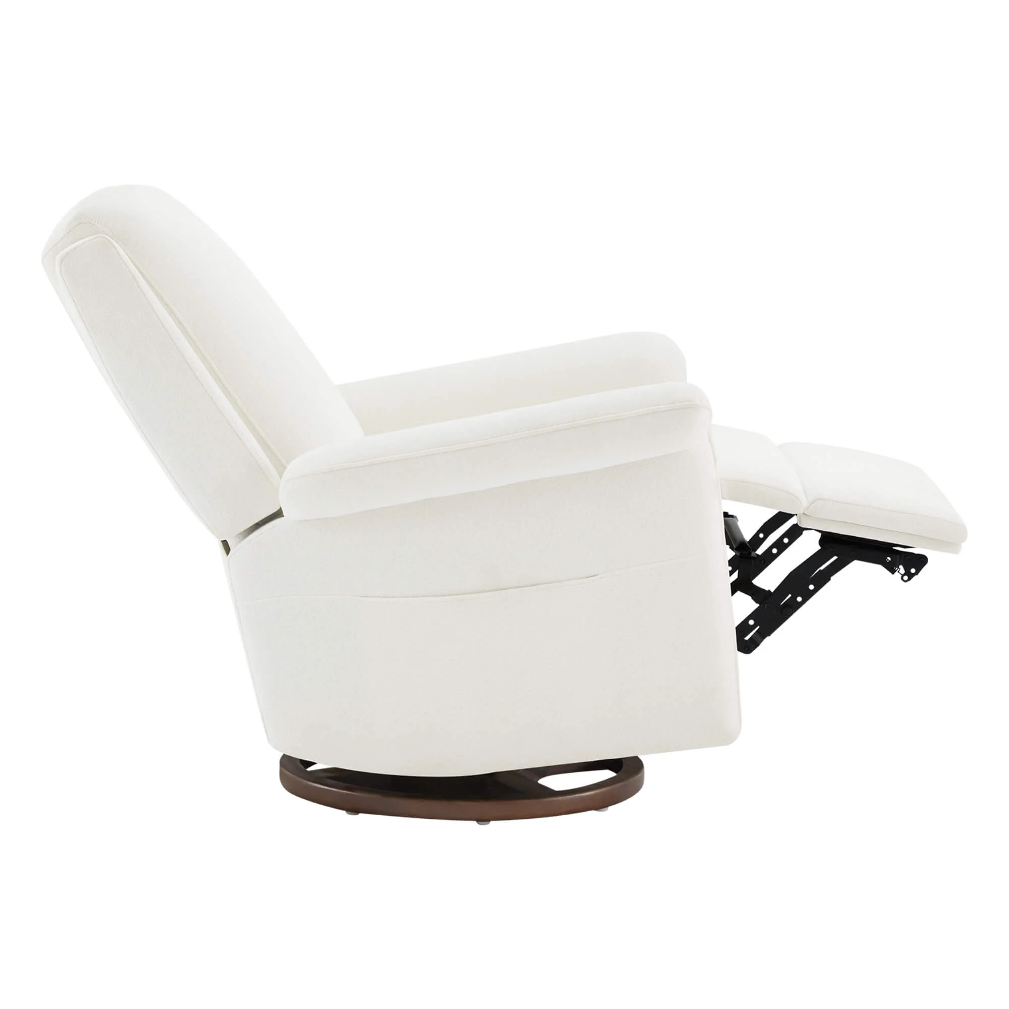 Mila Power Swivel Nursery Glider Recliner - Image 7