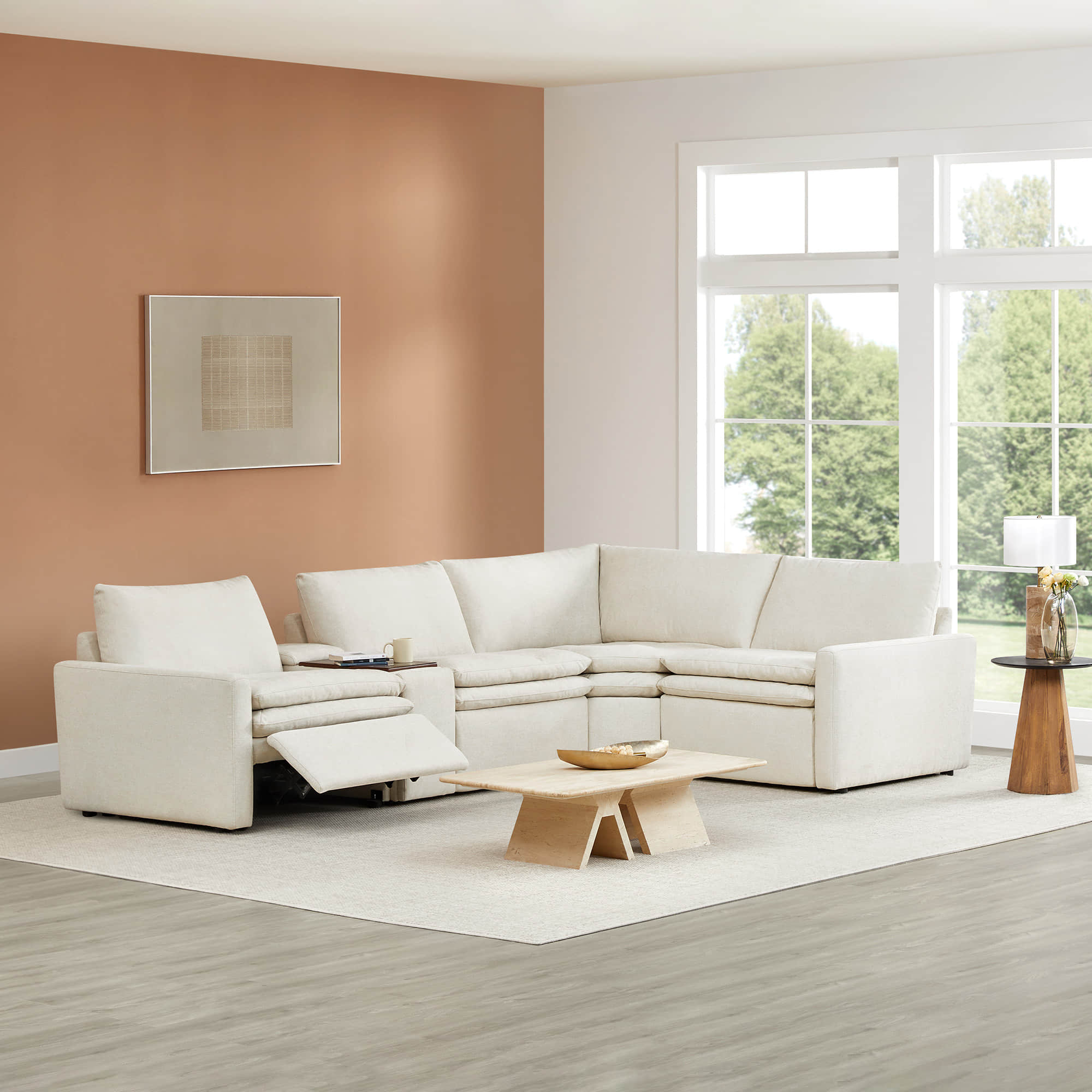 Ohana 4-Seat Zero Gravity Modular Reclining Sofa - Image 51