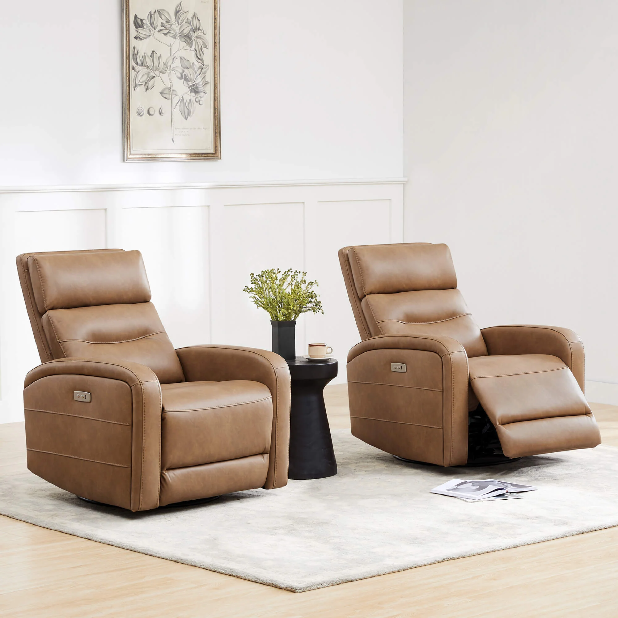 Theo Power Swivel Glider Recliner - Image 8