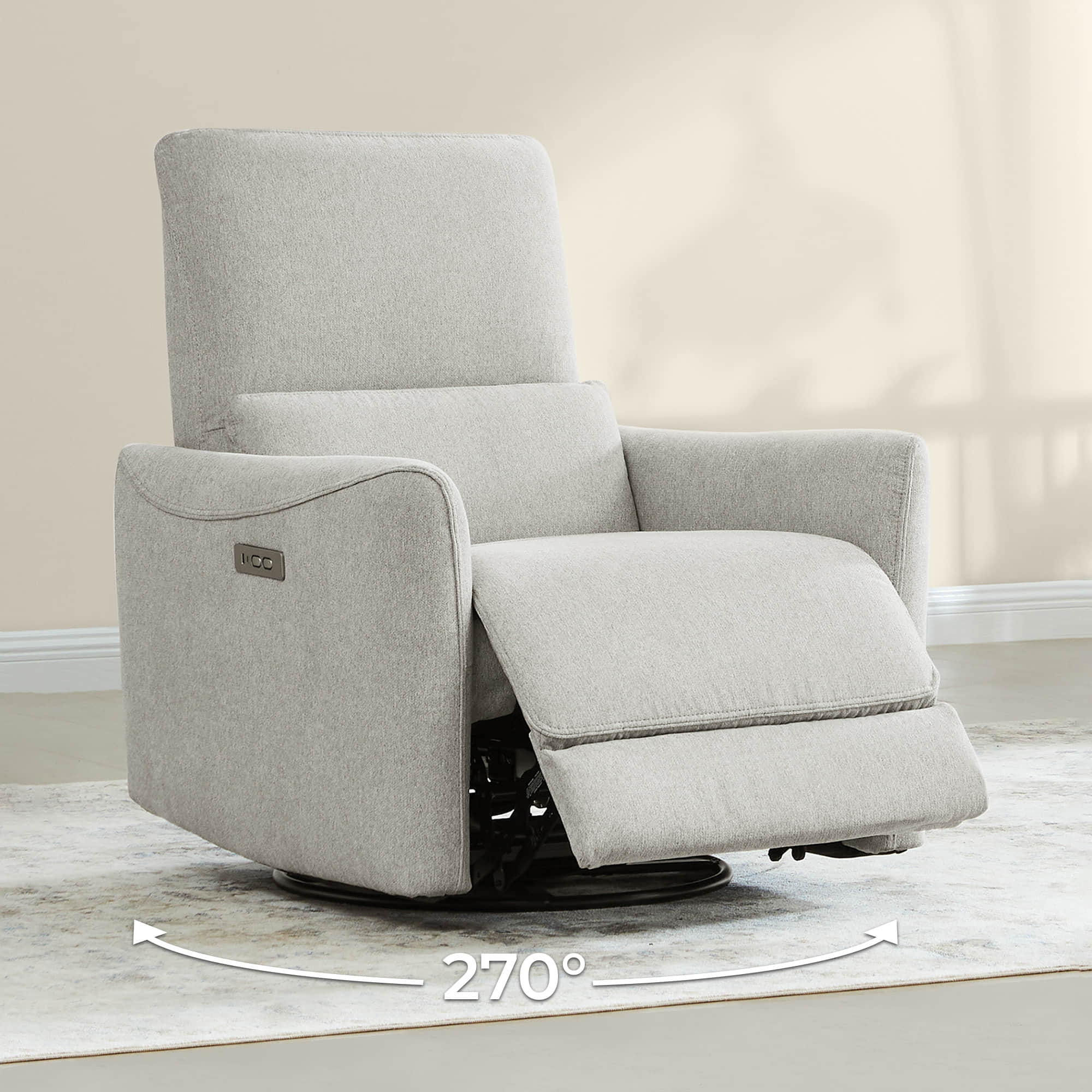 Tracee Power Swivel Nursery Glider Recliner - Image 121