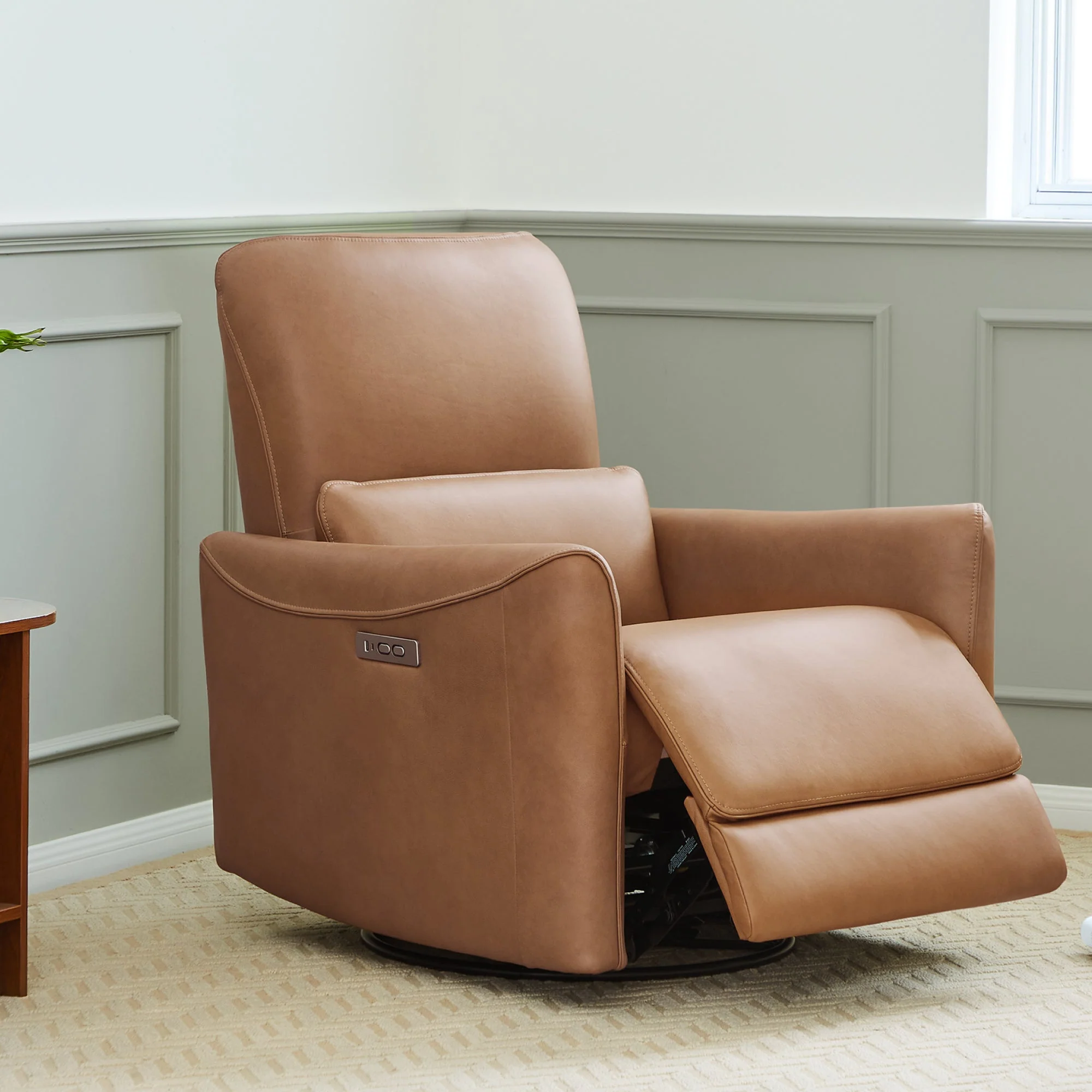 Tracee Power Swivel Nursery Glider Recliner - Image 58