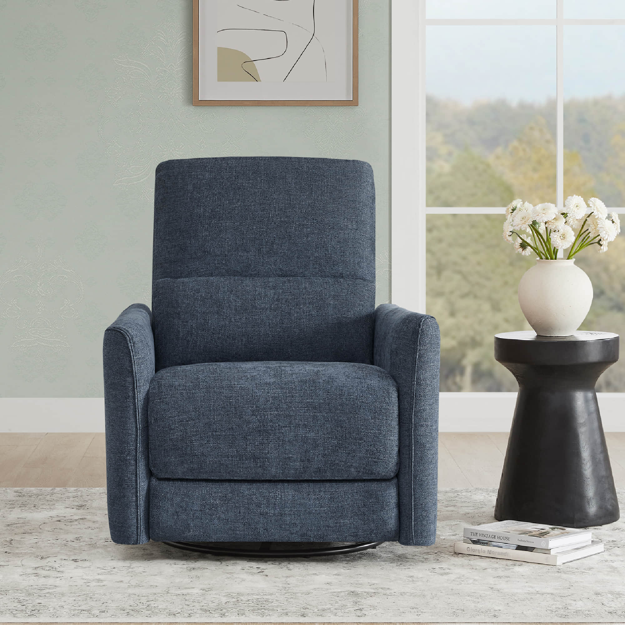 Tracee Power Swivel Nursery Glider Recliner - Image 88