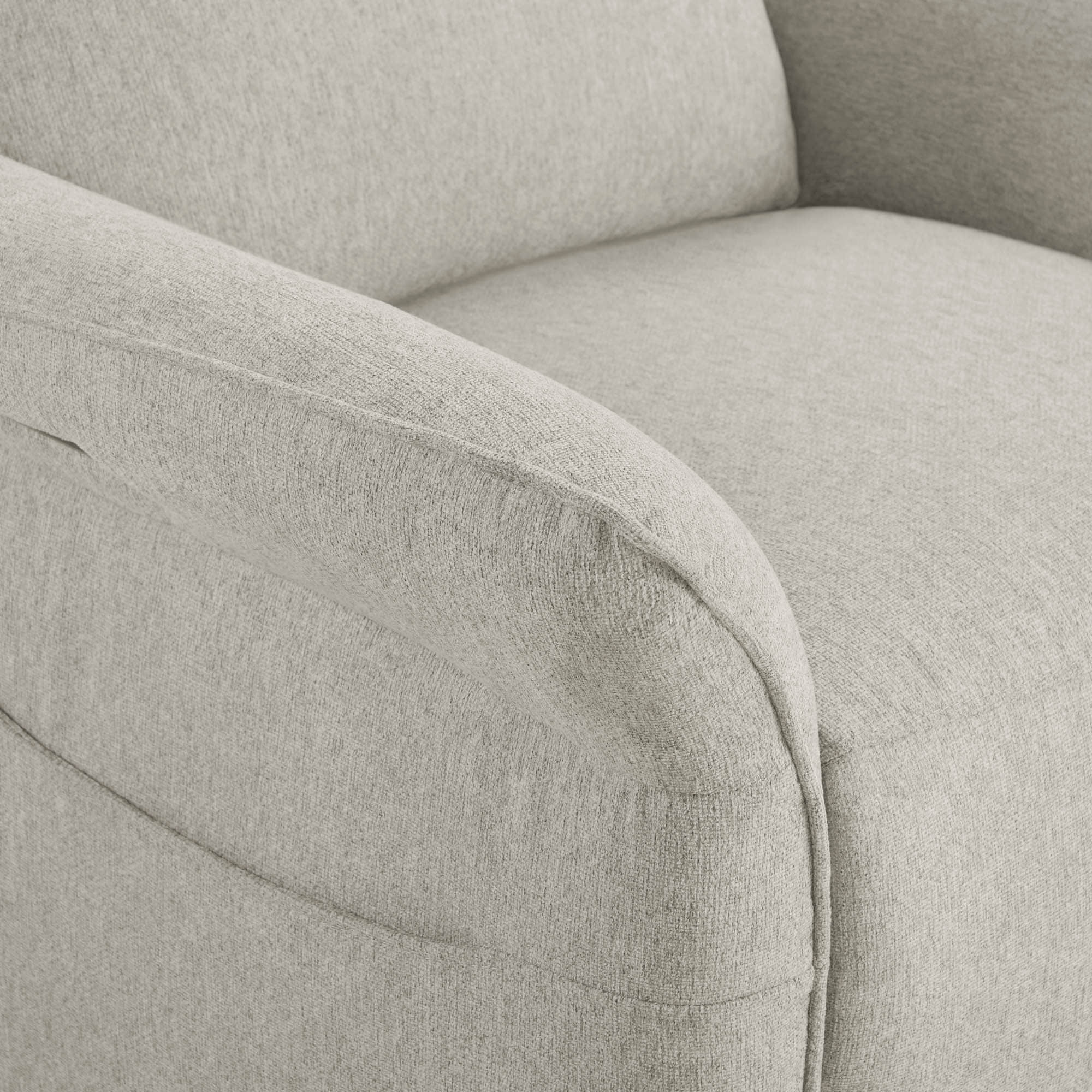 Vinca Modern Power Swivel Glider Recliner with Power Lumbar & Headrest - Image 15