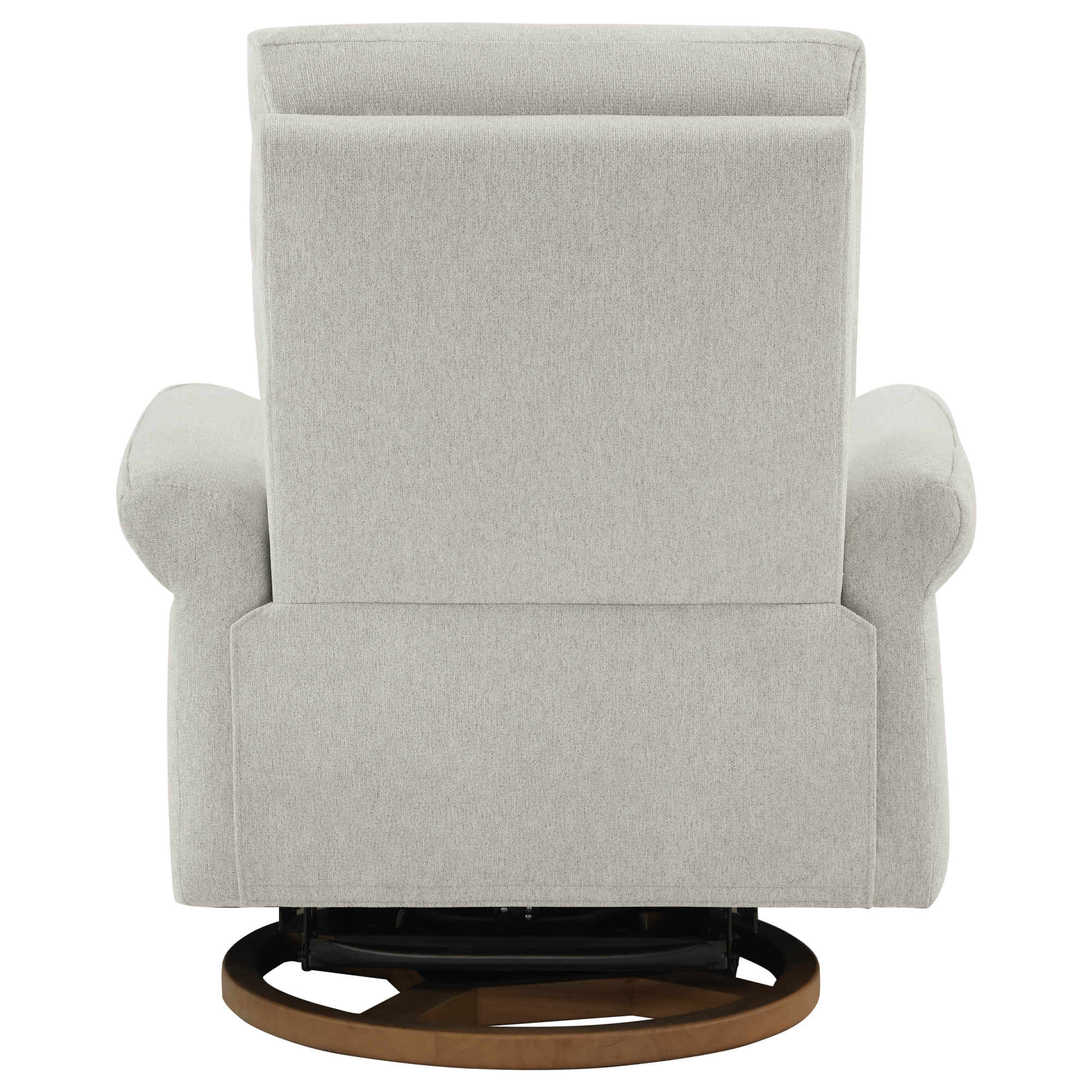 Vinca Modern Power Swivel Glider Recliner with Power Lumbar & Headrest - Image 9