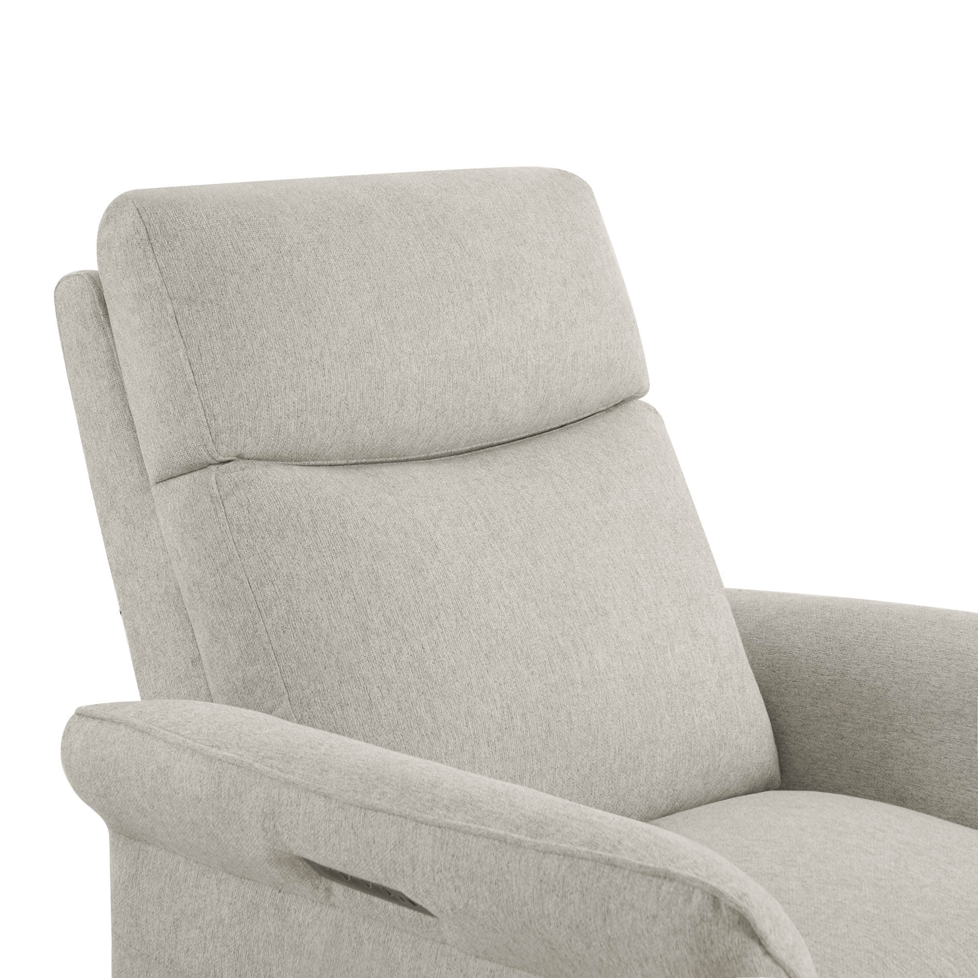 Vinca Power Swivel Nursery Glider Recliner with Power Lumbar & Headrest - Image 14