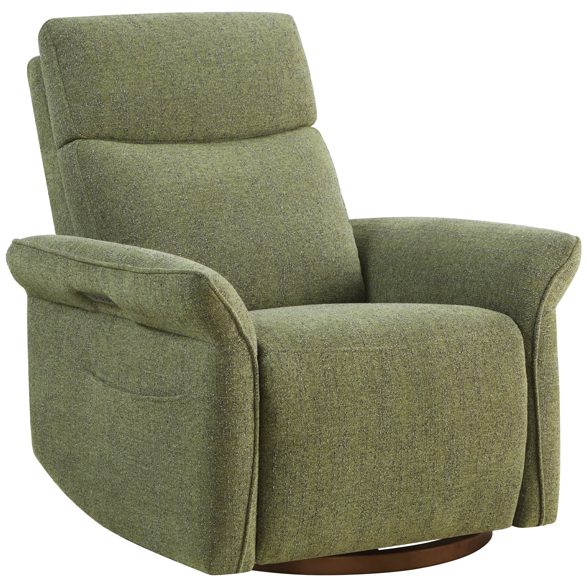 Vinca Power Swivel Nursery Glider Recliner with Power Lumbar & Headrest - Image 48