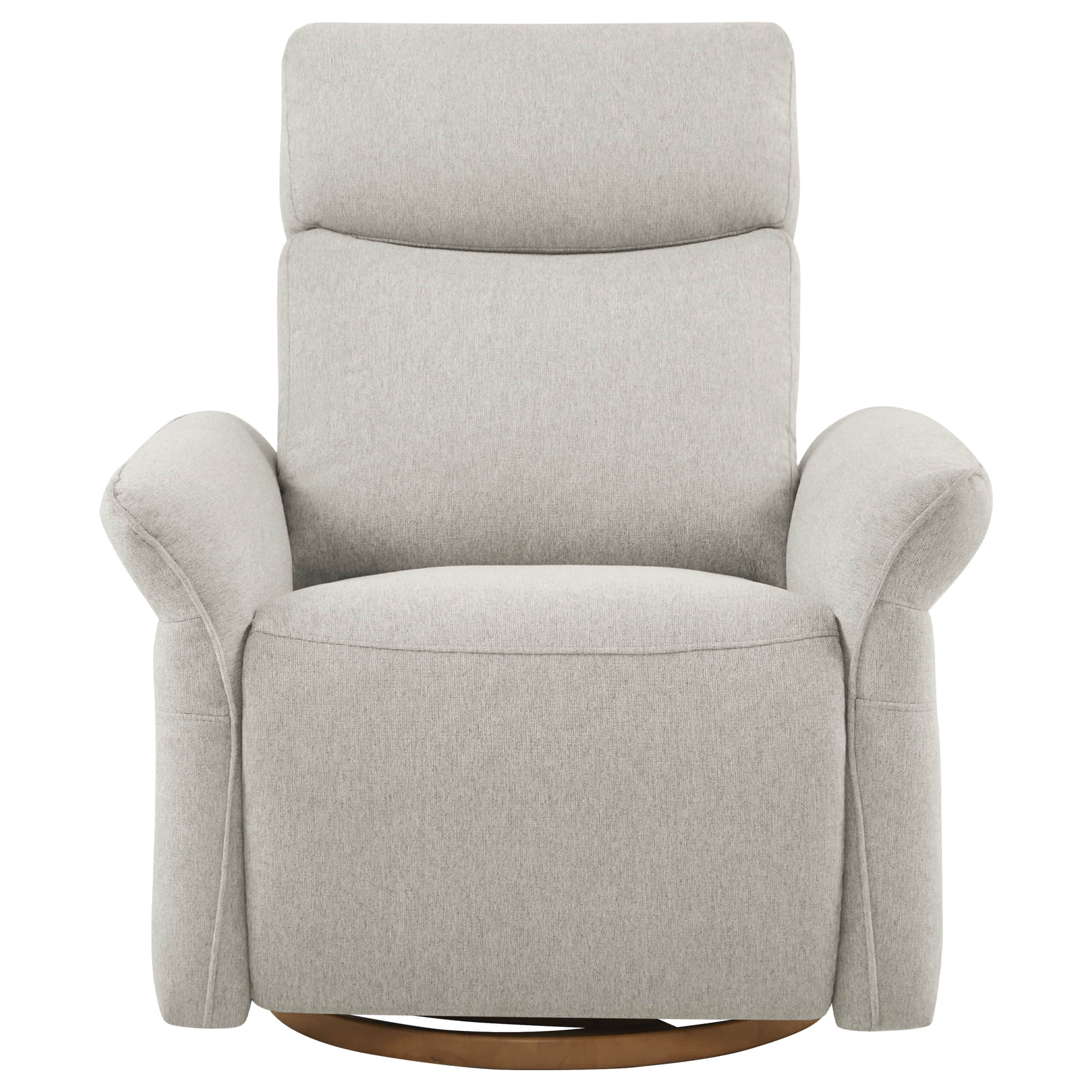 Vinca Power Swivel Nursery Glider Recliner with Power Lumbar & Headrest - Image 8